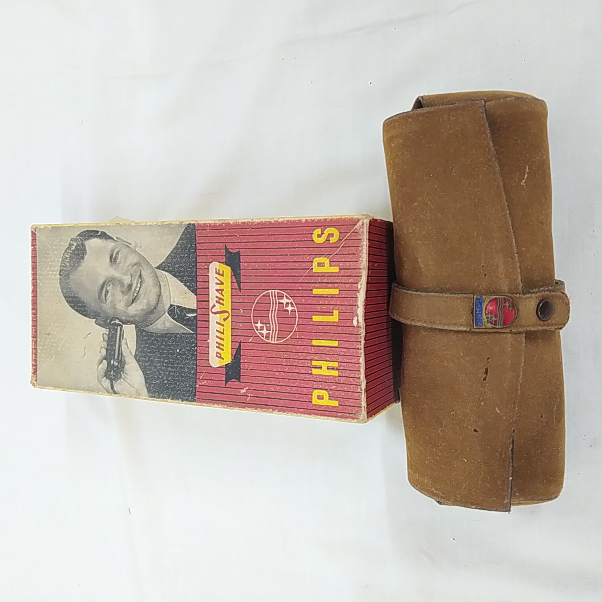 Ancien rasoir Philips (Philishave SC 7733) de 1946 État correct - Vue 3 - 