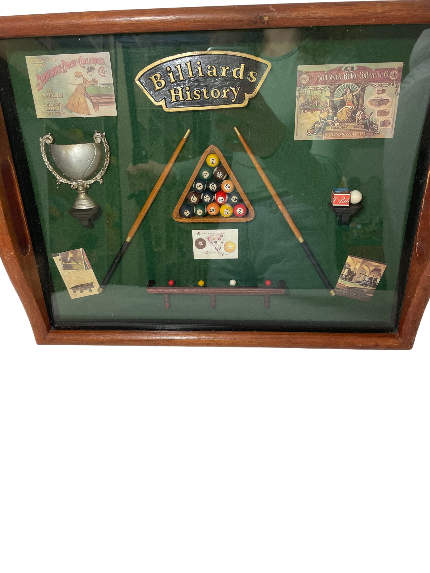 Cadre plateau billard americain déco vintage - Photo 0