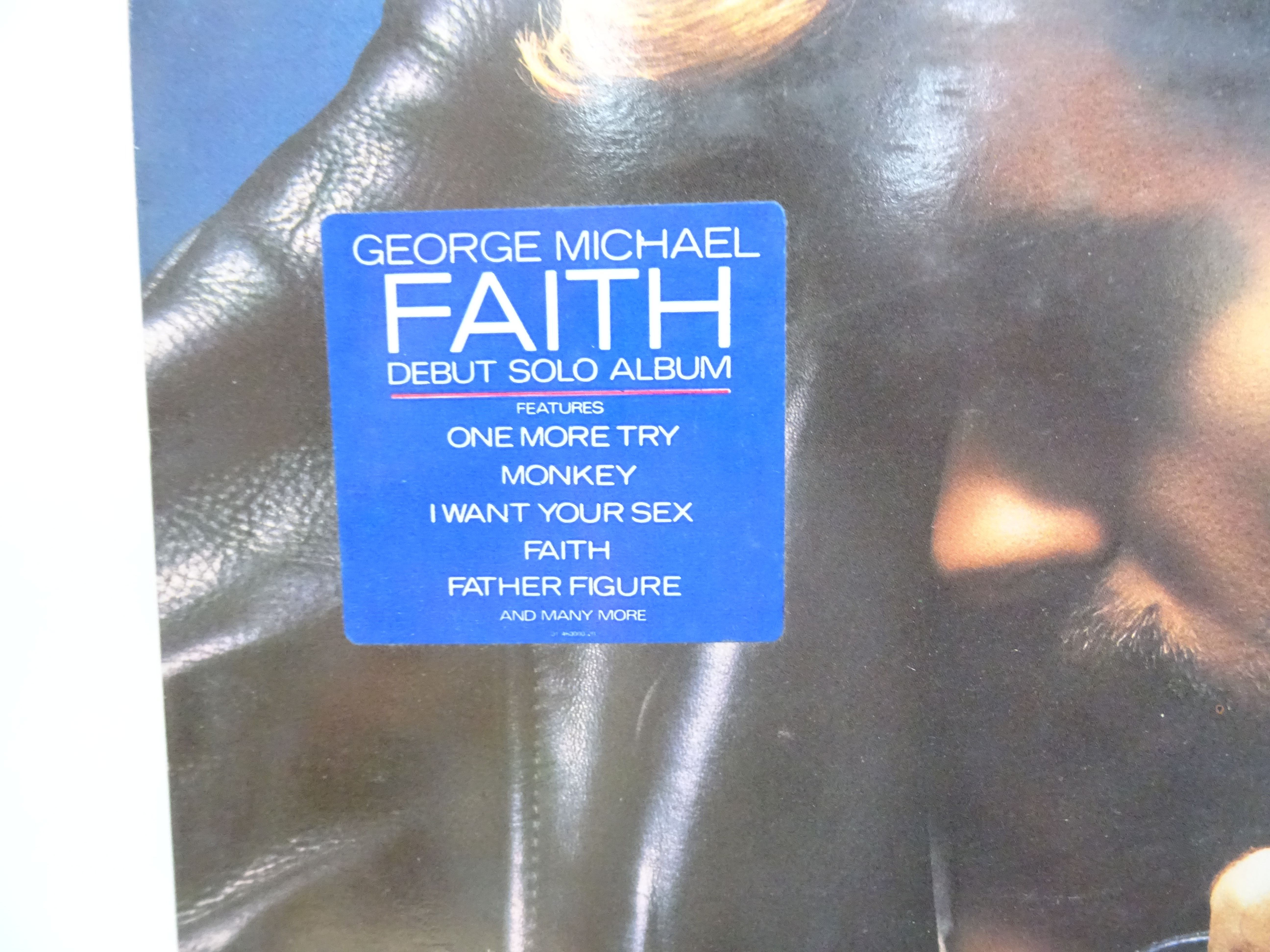 George Michael album vinyle "FAITH" Bon état - Vue 2 - 
