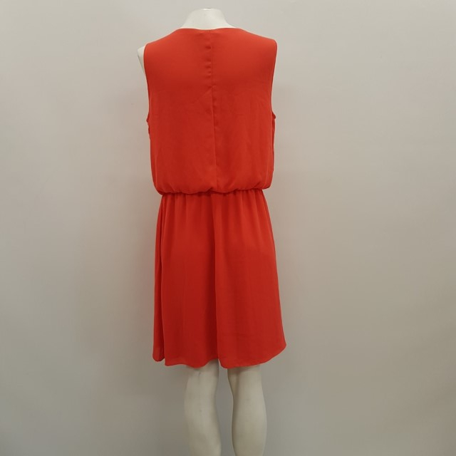 Robe sans manches rouge corail - SUD EXPRESS - Taille M - Photo 1