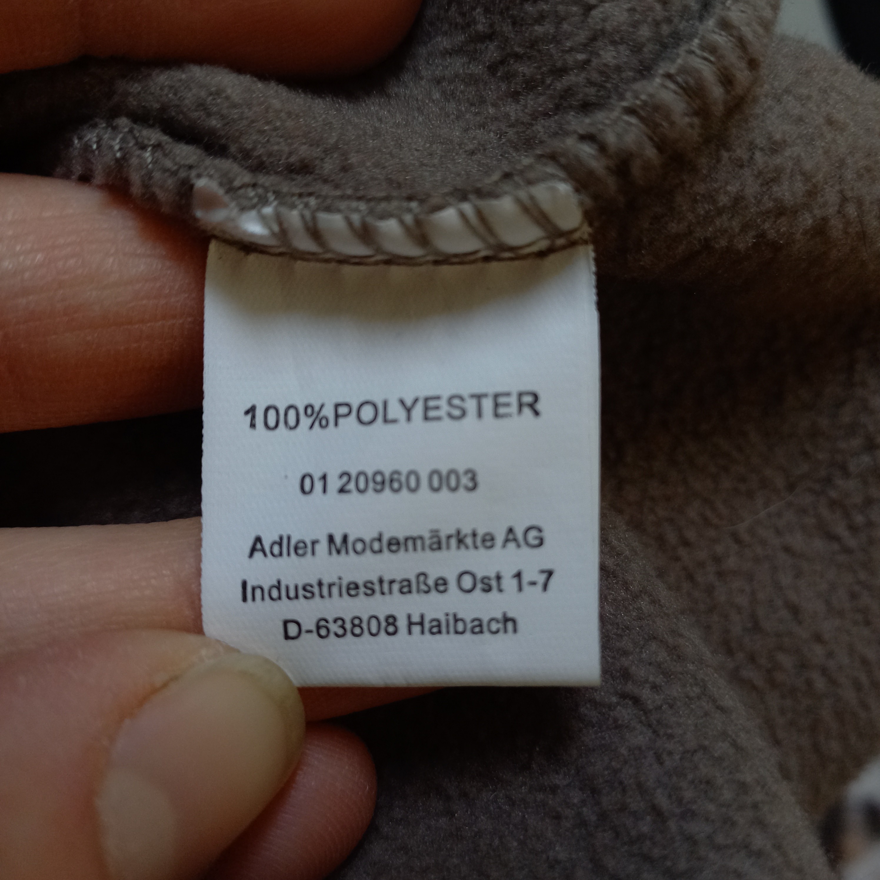 Veste SM polaire léopard beige grand col froncé Très bon état - Vue 2 - 