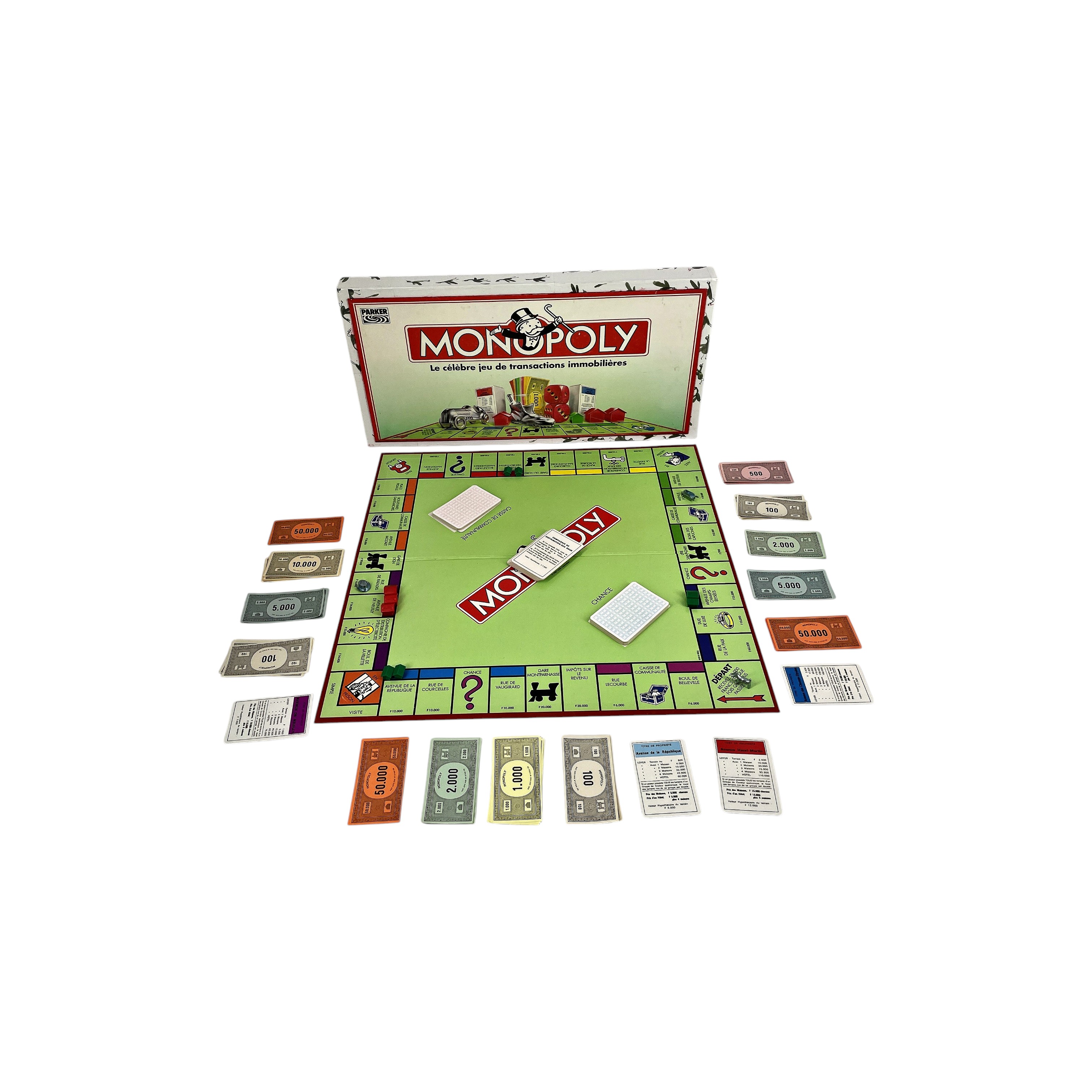 Monopoly - Boîte made in Yoti- Édition 2001  - Vue 3 - 