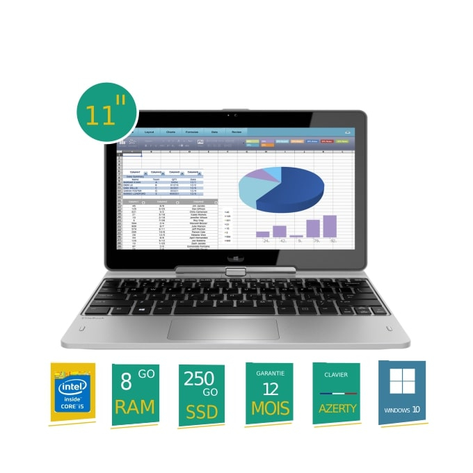 Hp Elitebook Revolve 810 G3 (Intel(R) Core(Tm) I5-5300U Cpu @ 2.30Ghz)