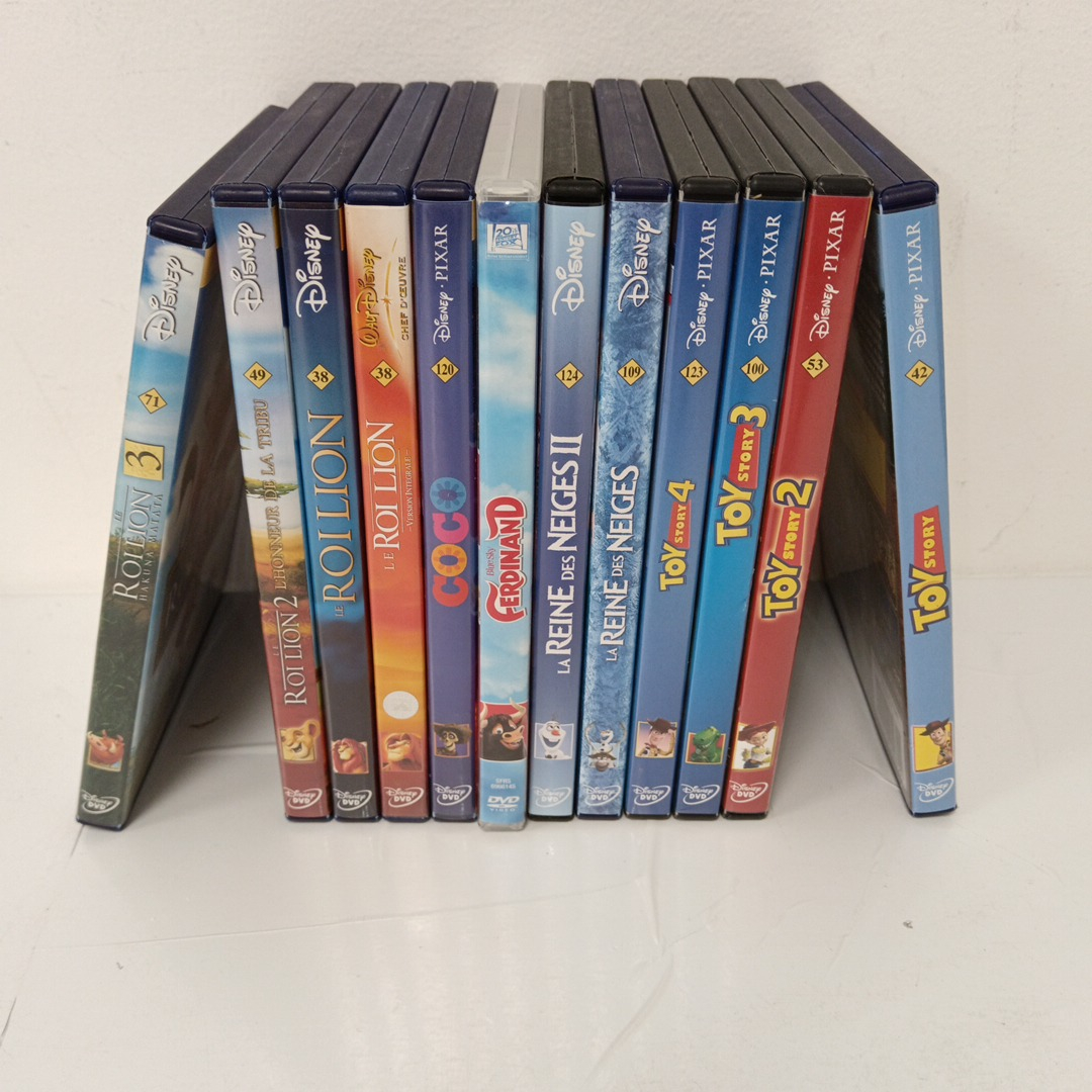 12 DVD disney ( Roi lion , Toys story etc) Très bon état - Vue 2 - 