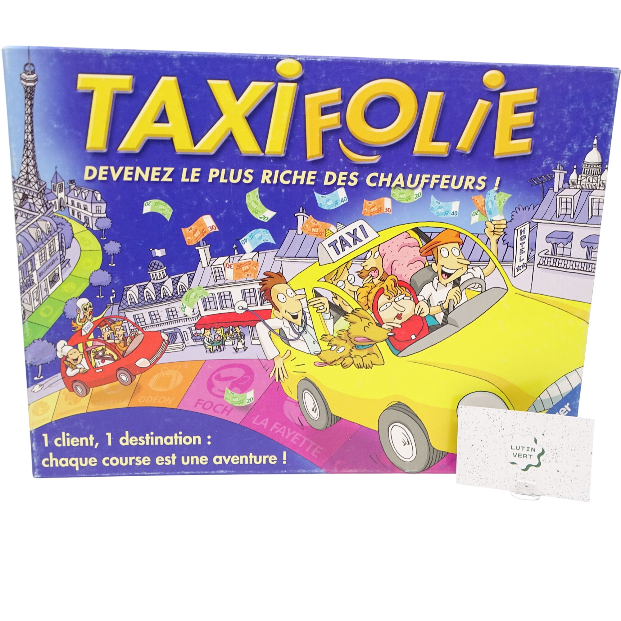 Taxi folie d'occasion RAVENSBURGER - Dès 7 ans | Ref 13606 Très bon état -  reconditionné disponible sur Label Emmaüs