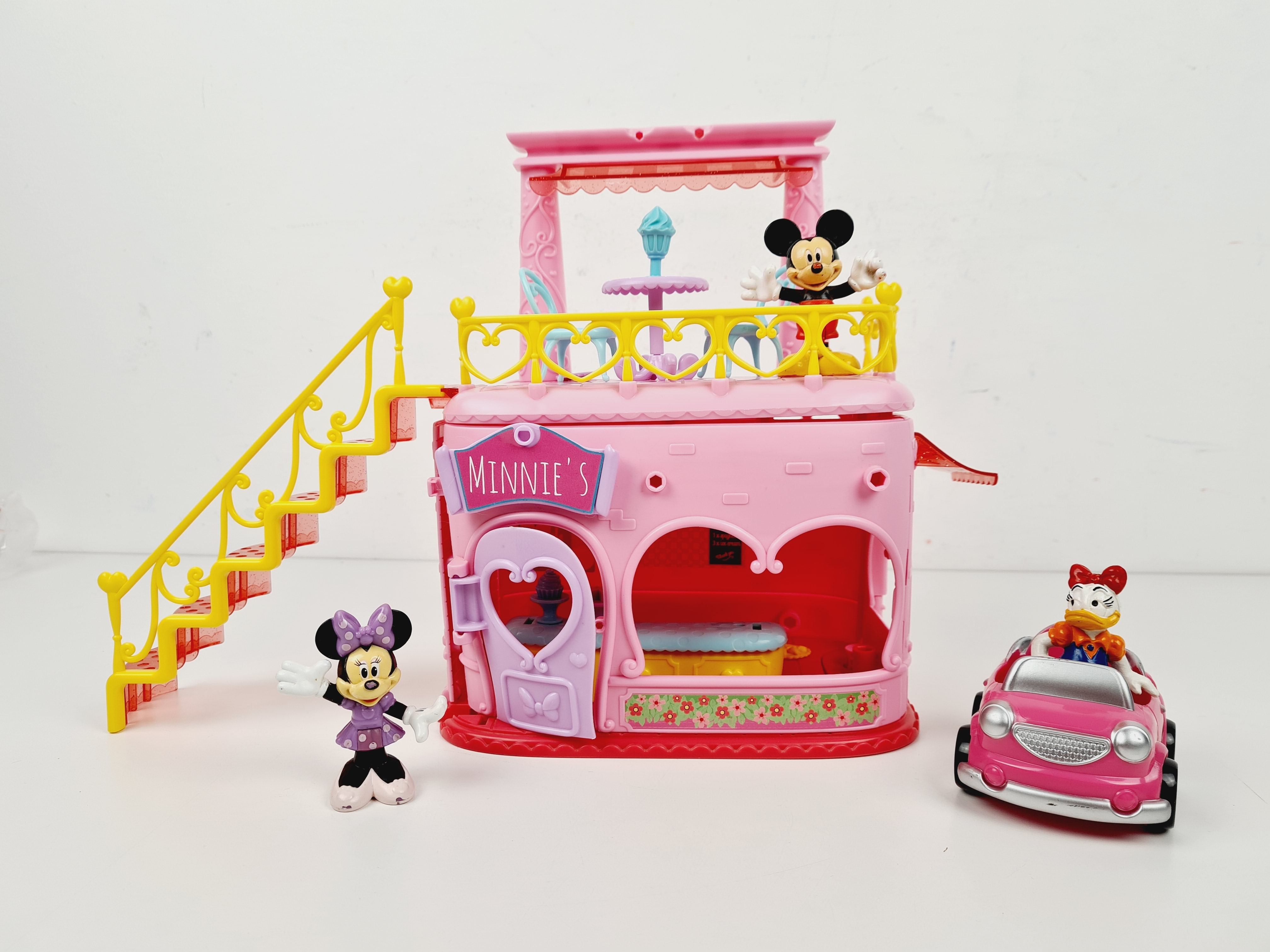 Figurines - Le Restaurant de Minnie incomplet avec 3 figurines - Disney, IMC Toys - 3 ans+ - Bon état - Photo 3