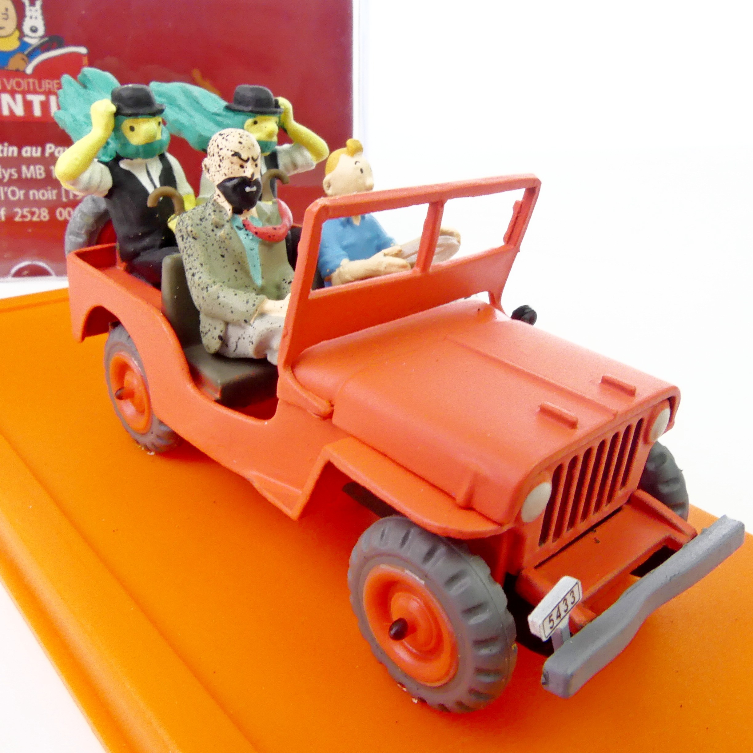 Voiture miniature collection Atlas : Tintin au Pays de l'Or Noir Très bon état - Vue 2 - 