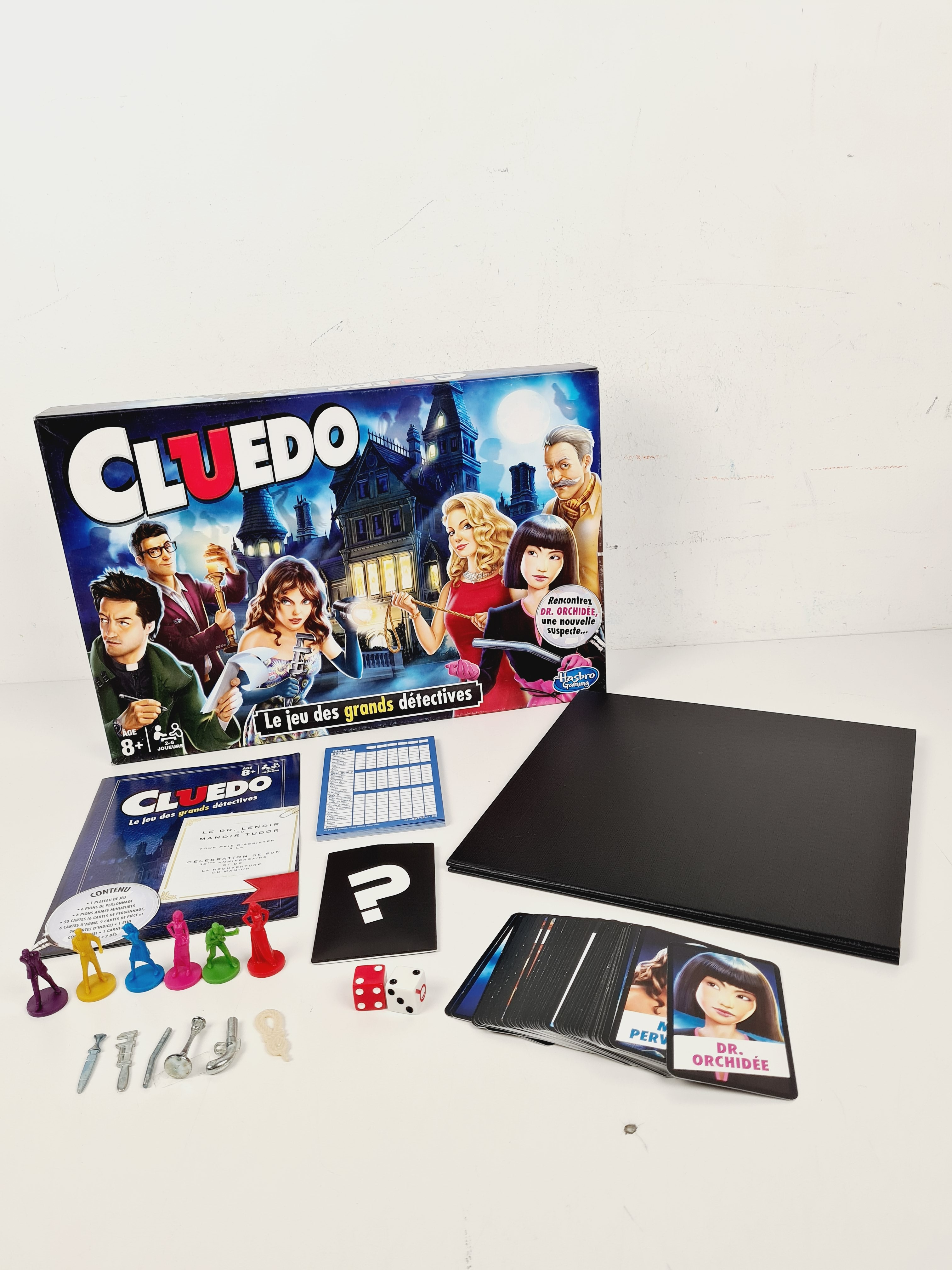 Jeu d'enquête - Cluedo Le jeu des grands détectives - Hasbro Gaming - 8 ans + Bon état - Vue 3 - 