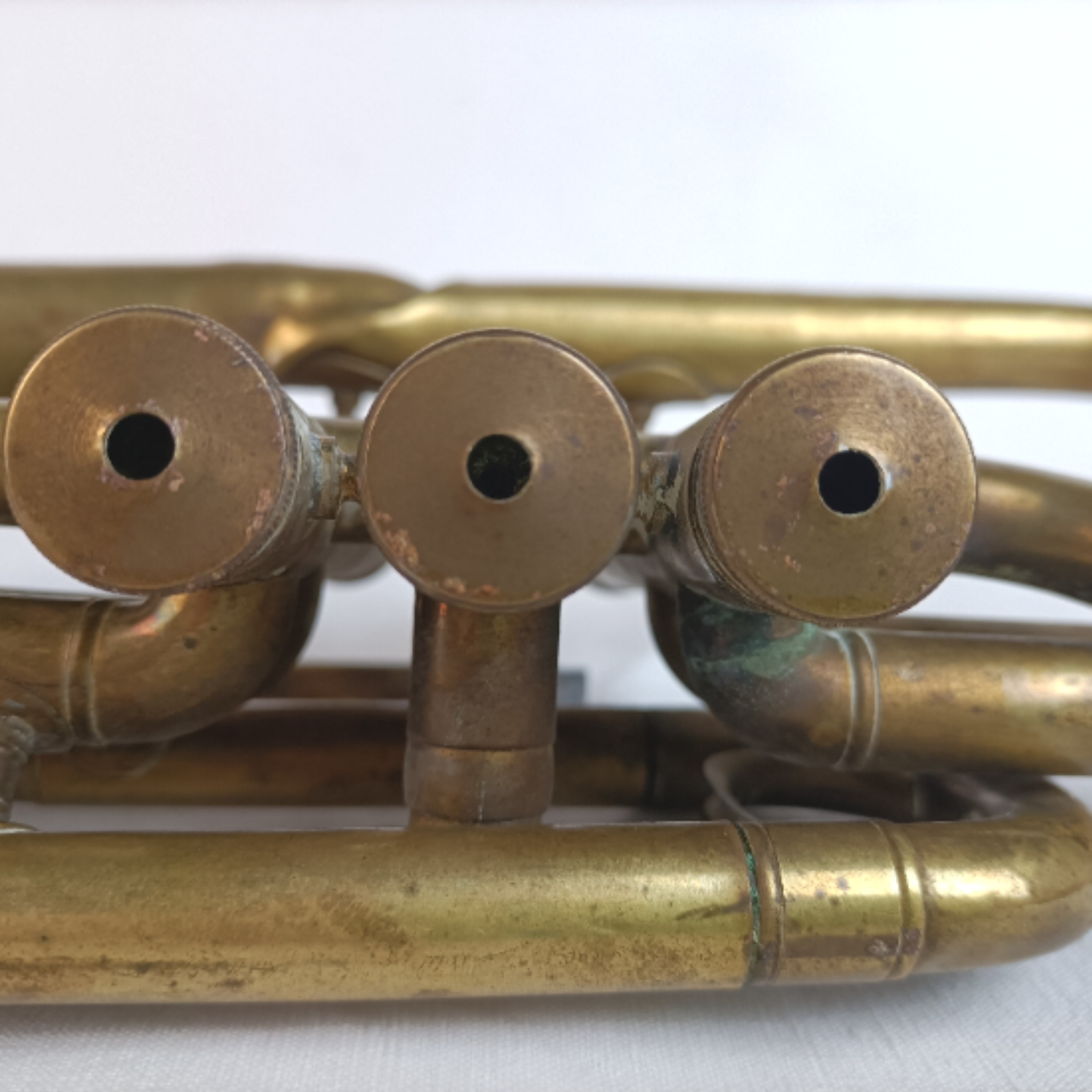 Ancienne Trompette Couesnon et Cie à restaurer - État correct - Photo 12