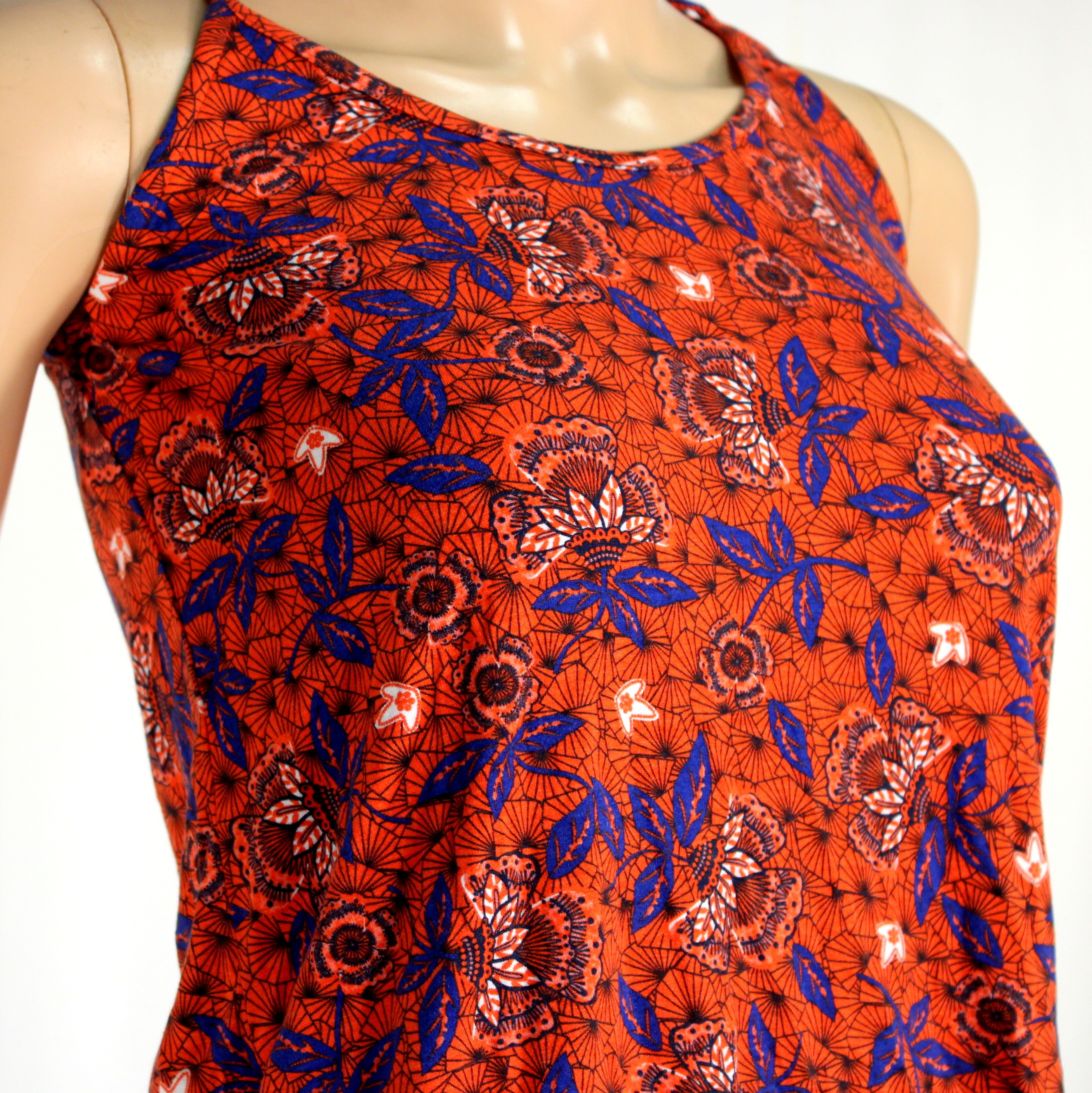 Débardeur Femme Corail & Bleu PROMOD Taille XS - Photo 2