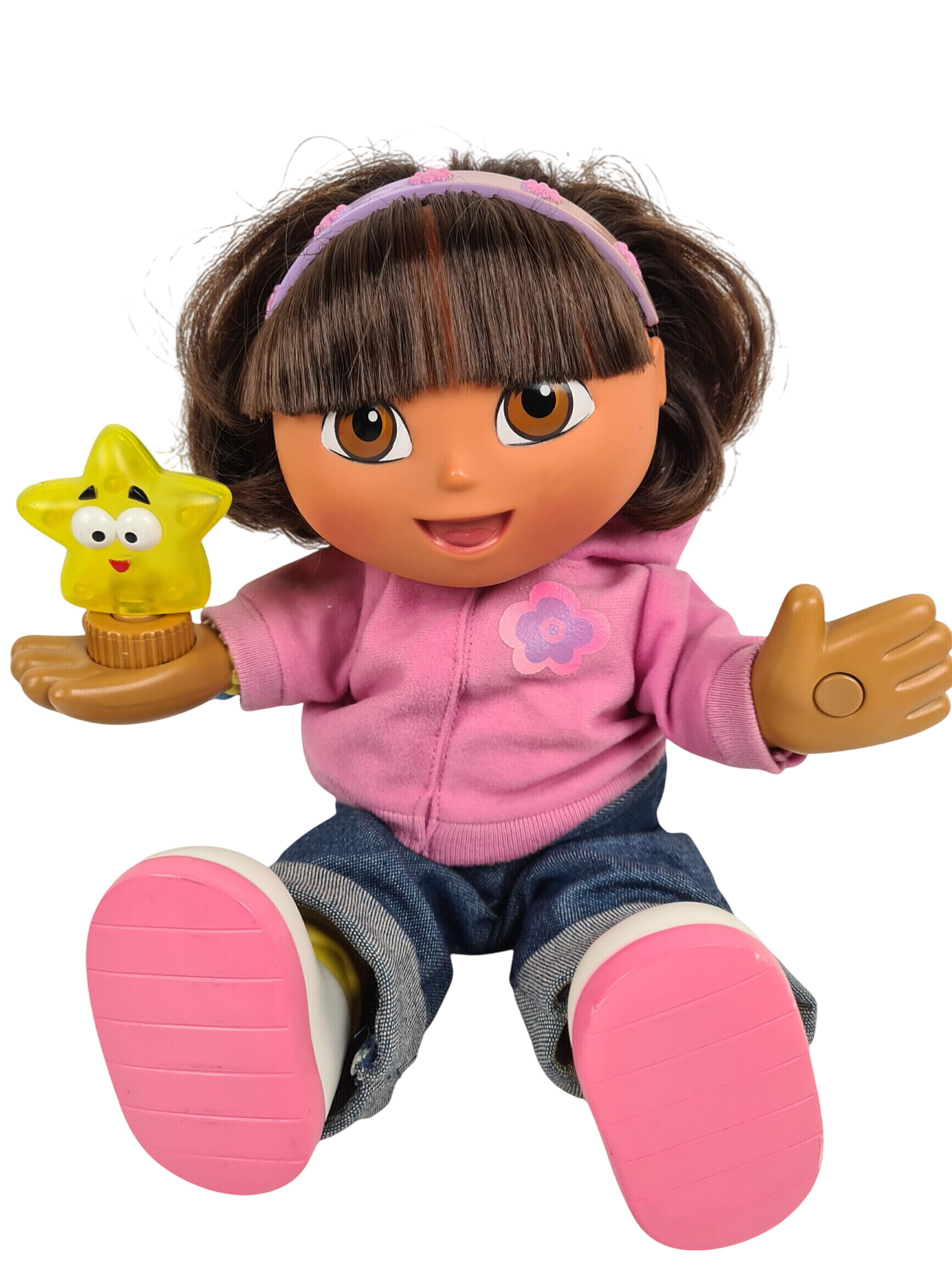 Acheter Poupée - Dora l'Exploratrice chantante - Fisher Price - 33 cm Bon état - 15,00 € Poupée - Dora l'Exploratrice chantante - Fisher Price - 33 cm Bon état - reconditionné disponible sur Label Emmaüs
