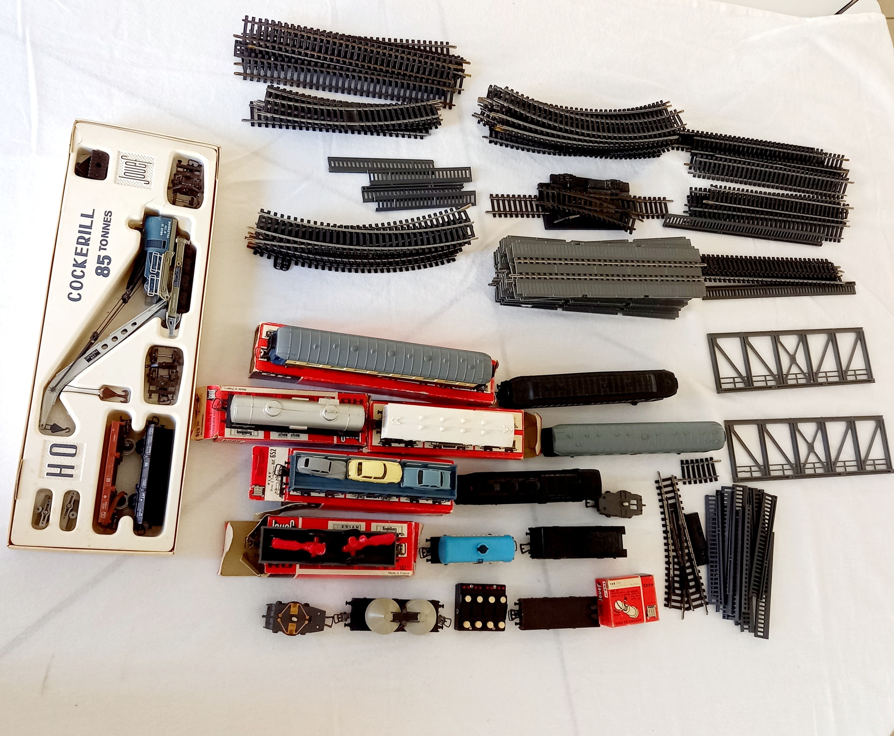 Vintage ancien train locomotive wagon Jouef Bon état - Vue 14 - 
