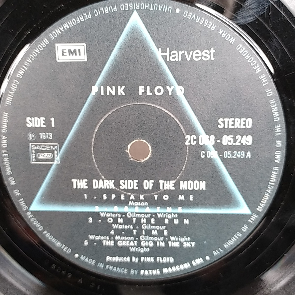Album vinyle 33 tours - Pink Floyd Bon état - Vue 6 - 