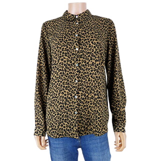 Chemisier imprim lopard - Taille M - kiabi - Modalova