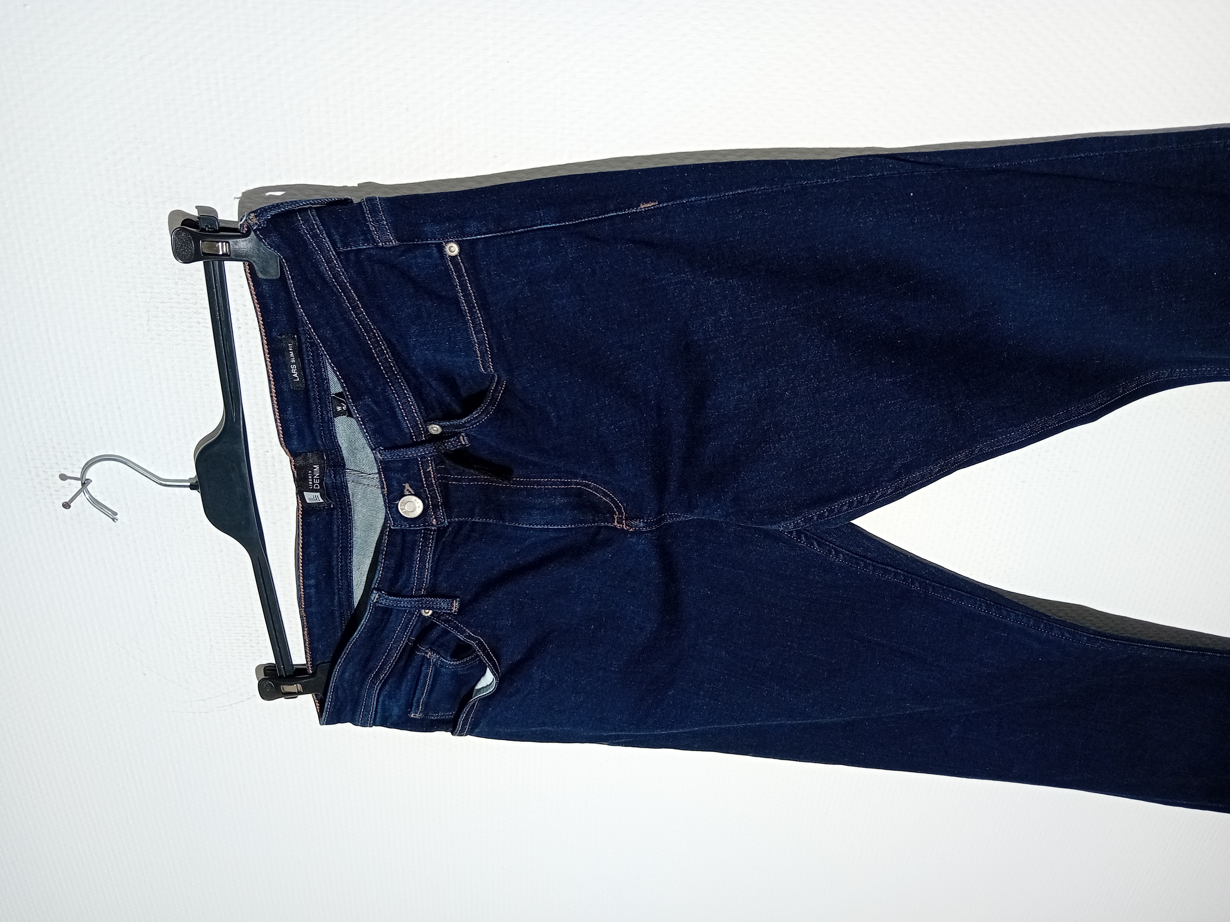 Jean Slim Bleu Liberty Denim Lars Slim W34 L34 (T3679) Très bon état - Vue 4 - 
