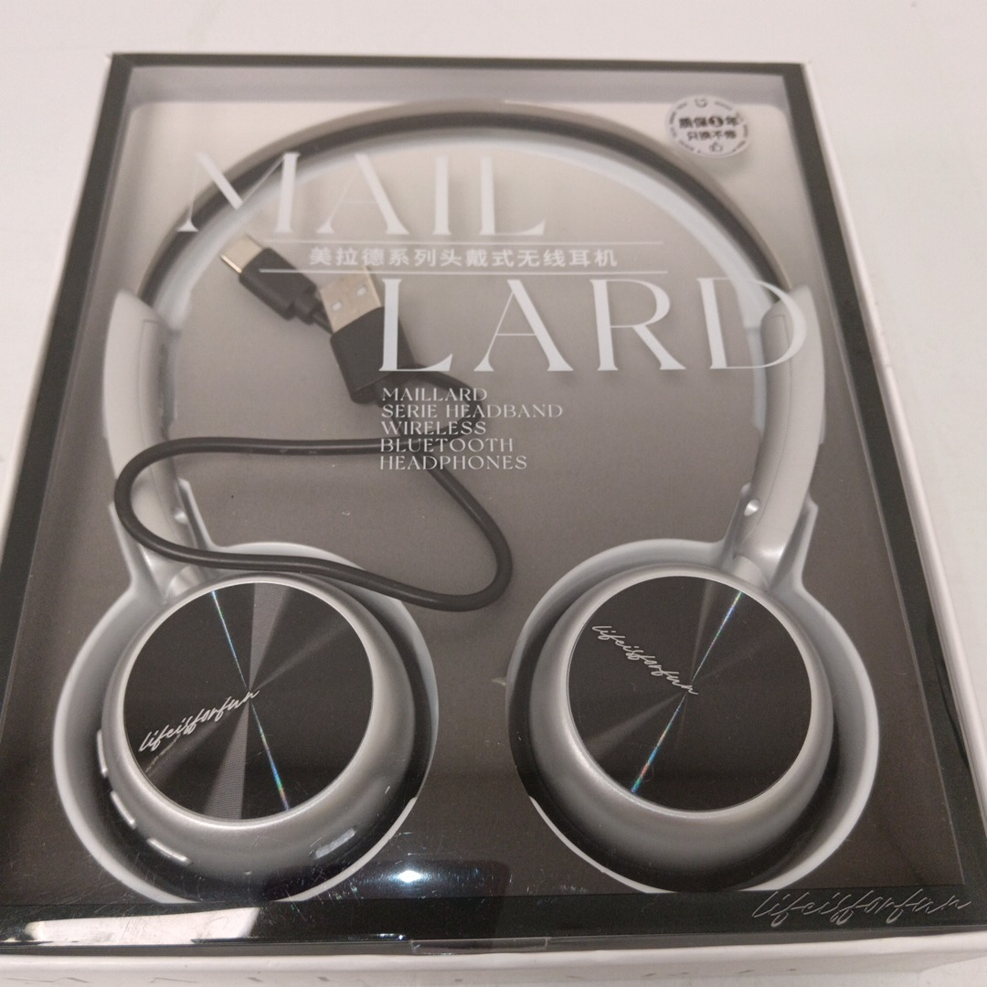Casque audio Life is for fun  - Vue 2 - 