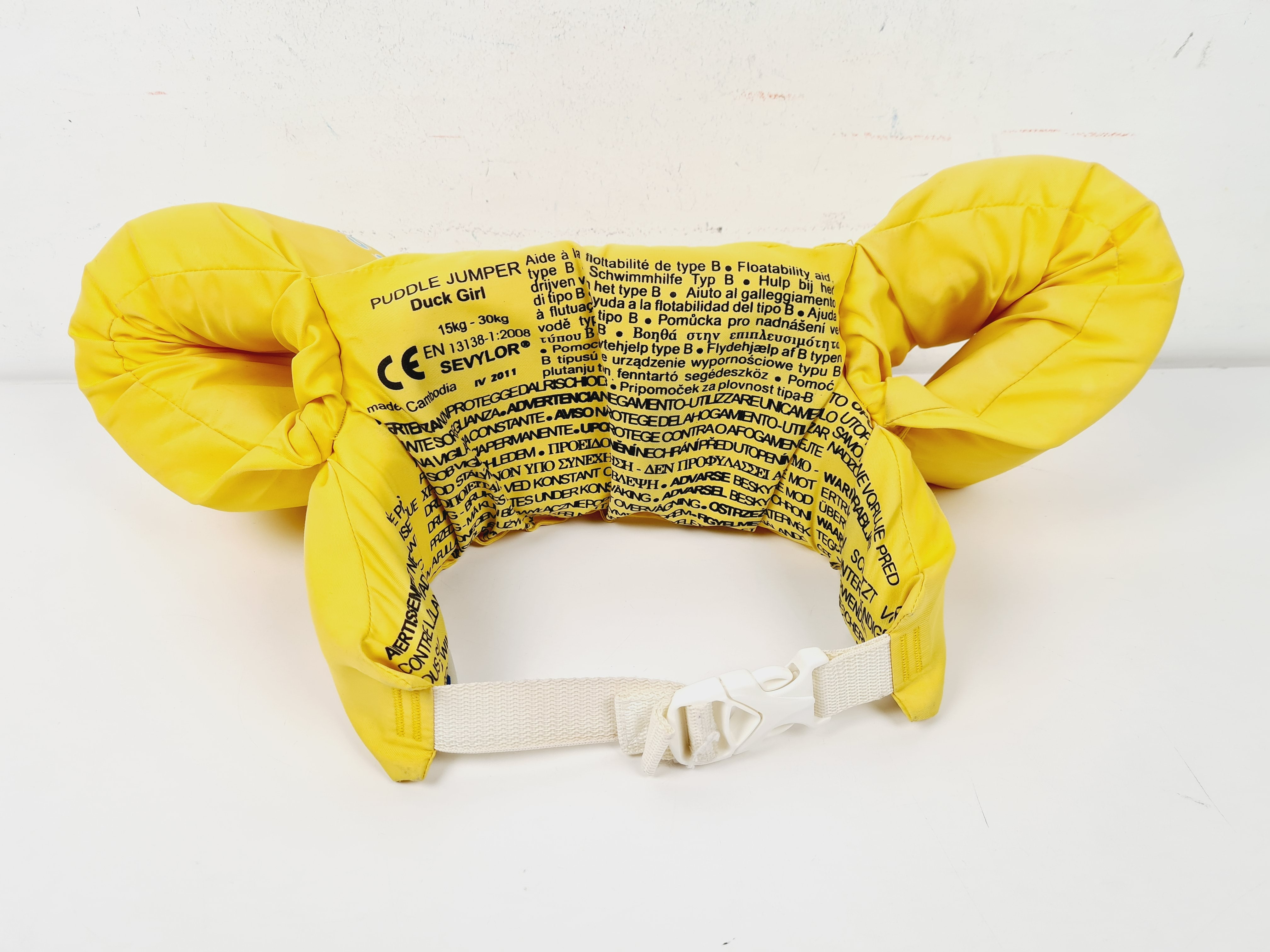 Jeu d'extérieur - Brassière aquatique jaune pour enfant - Sevylor - 15/30 Kg Bon état - Vue 3 - 