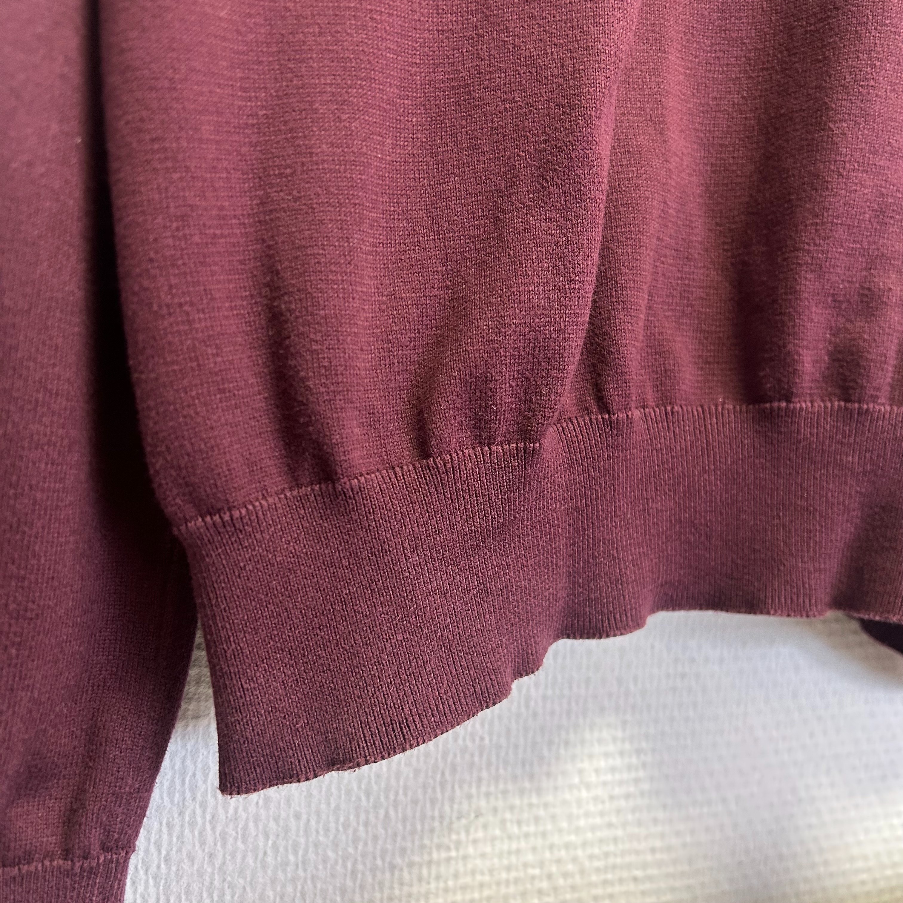 Voir photo 3 de Pull Ralph Lauren red wine, coton homme, TXL Pull Ralph Lauren red wine, coton homme, TXL Bon état - Vue 3 -