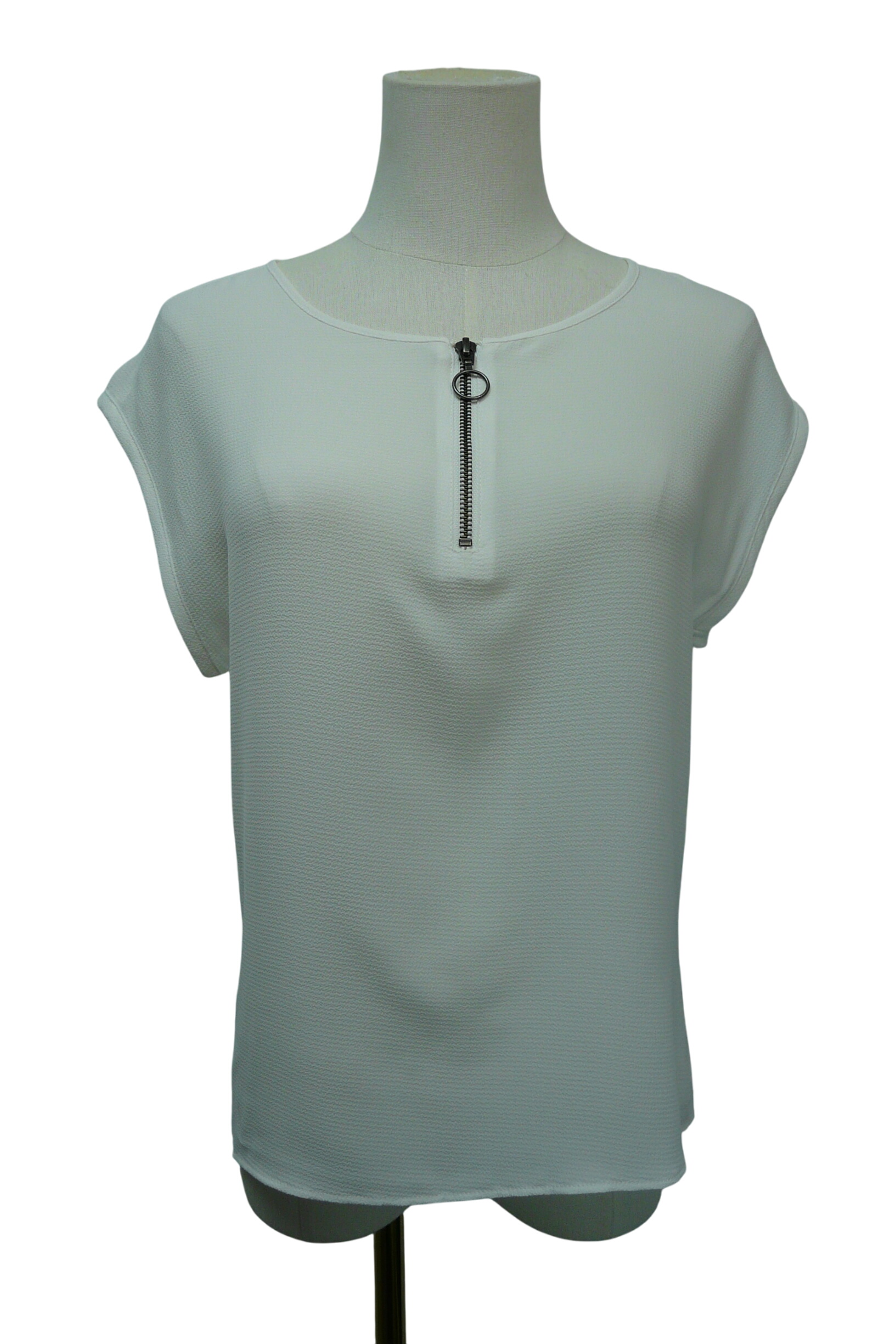 HF213 - Top léger en maille gaufrée - Ikks Women - Taille 34 Très bon état -  reconditionné disponible sur Label Emmaüs
