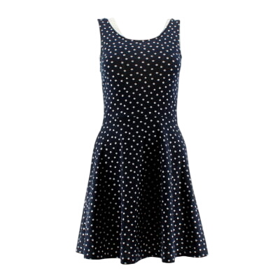 Robe bleue à pois blancs - Femme - H&M Divided - Taille 36 - Photo 0