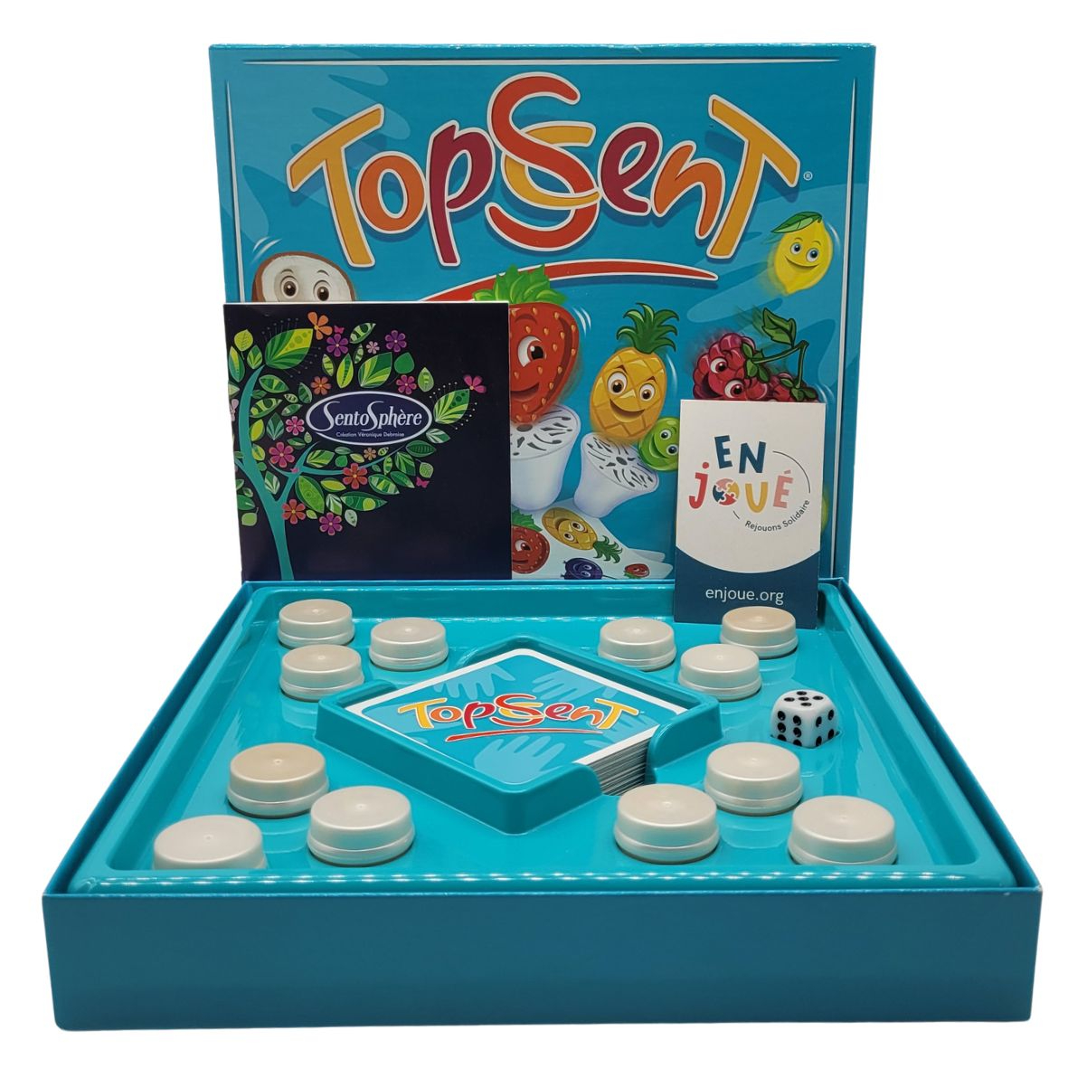 Voir photo 2 de Jeux d'ambiance Topscent - SentoSphère - Dès 6 ans. Jeux d'ambiance Topscent - SentoSphère - Dès 6 ans. - Vue 2 -