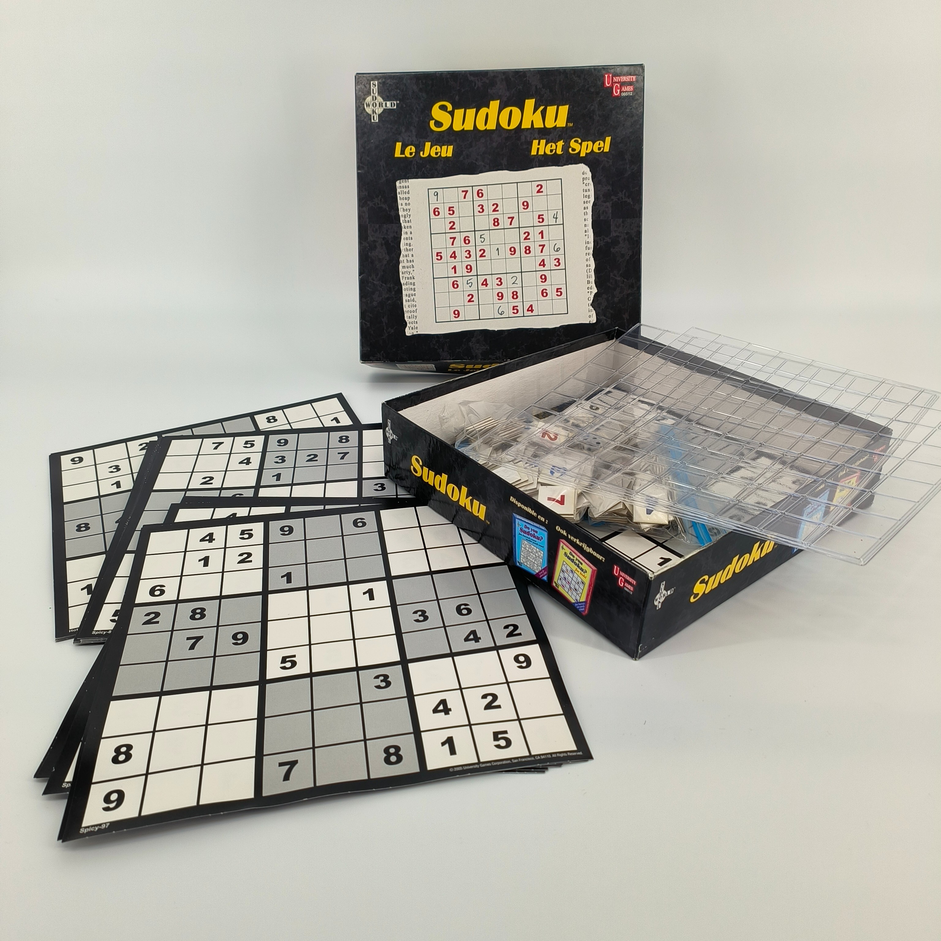 Voir photo 3 de Jeu de société-Sudoku- University games- à partir de 8 ans Jeu de société-Sudoku- University games- à partir de 8 ans Très bon état - Vue 3 -