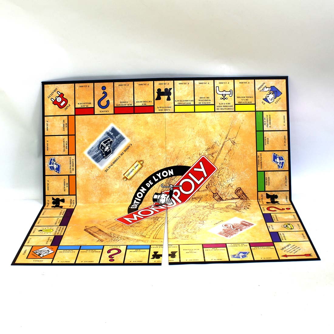 Voir photo 4 de Monopoly Edition de LYON Vintage Monopoly Edition de LYON Vintage Très bon état - Vue 4 -