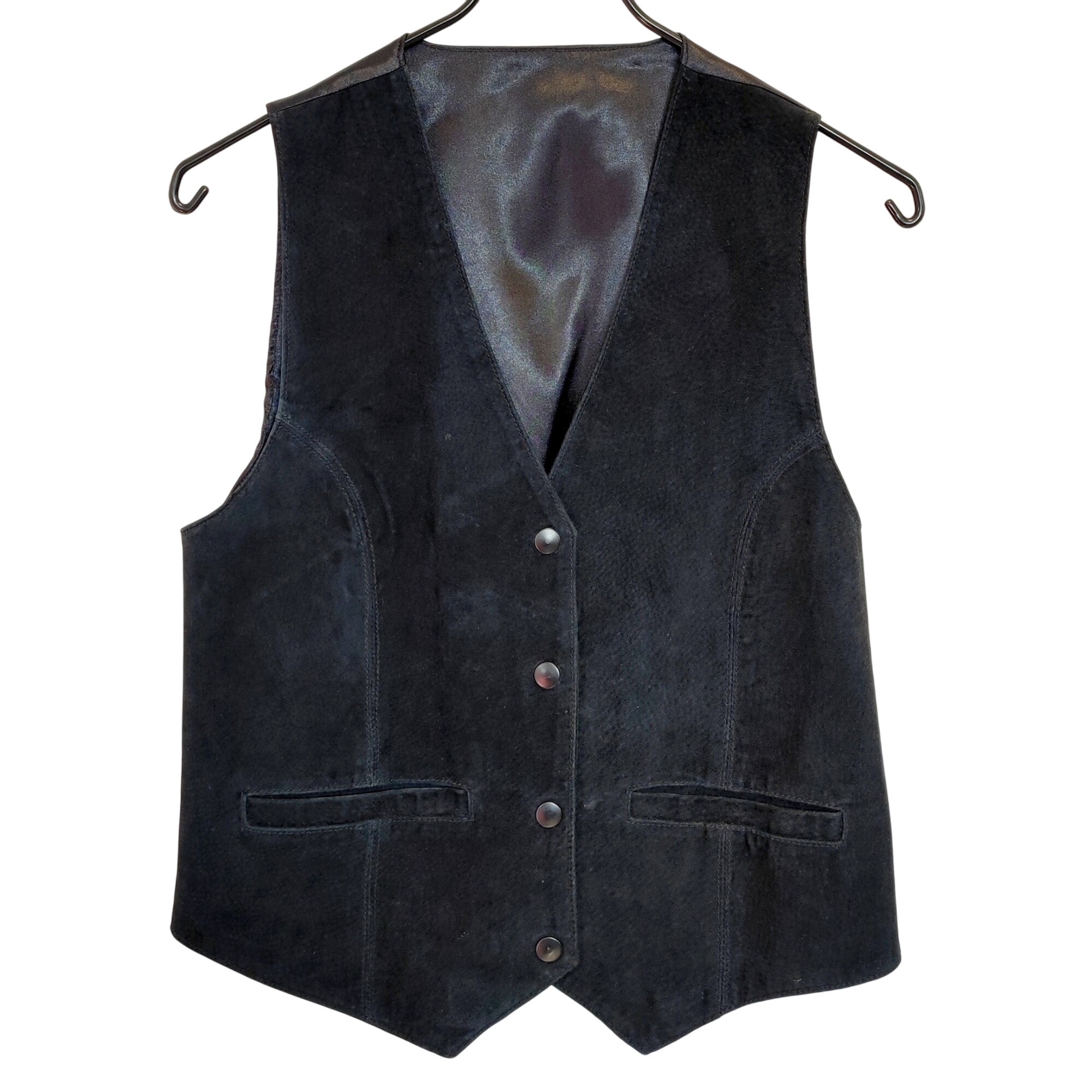 VINTAGE - Veston en cuir - M -Homme Bon état -  reconditionné disponible sur Label Emmaüs