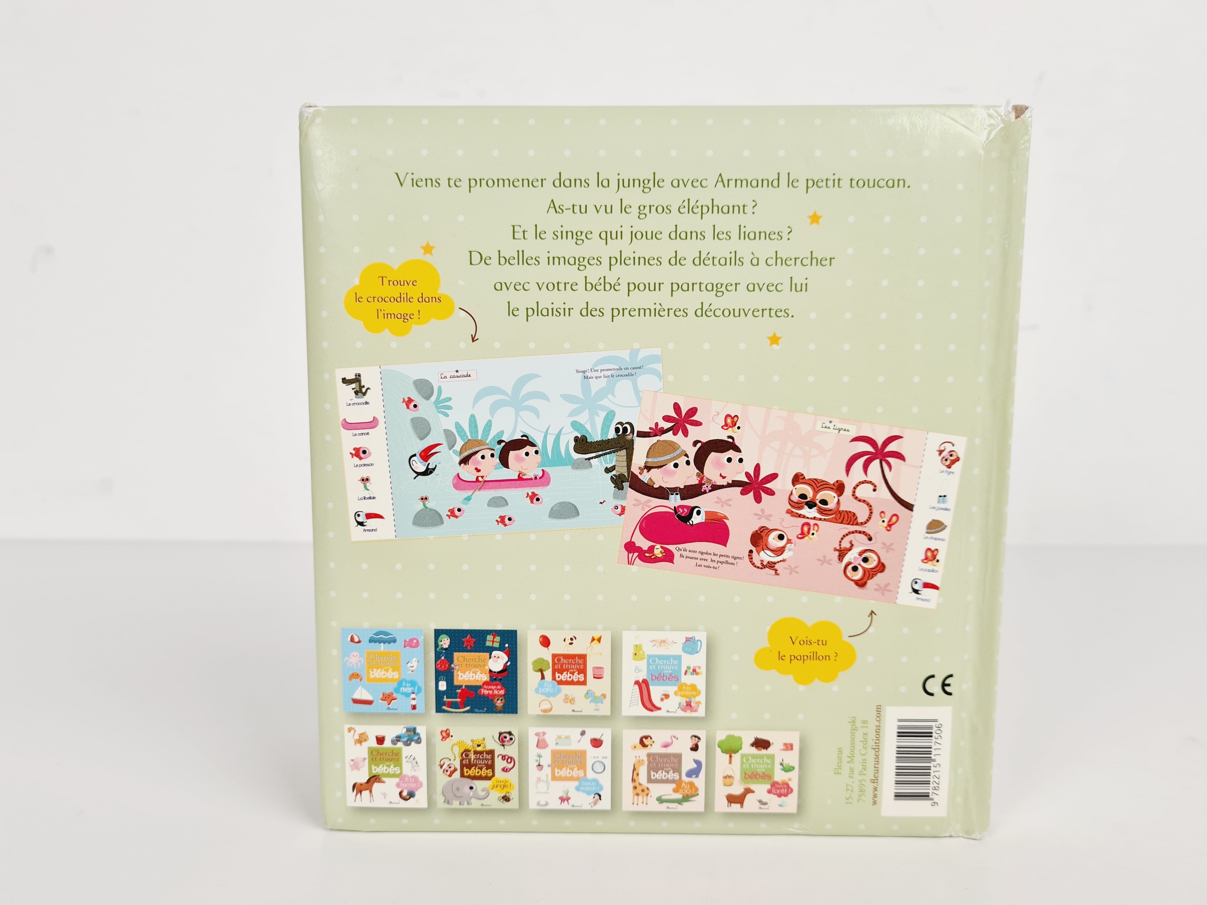 Livre jeunesse Pages rigides -Cherche et trouve pour les bébés - dans