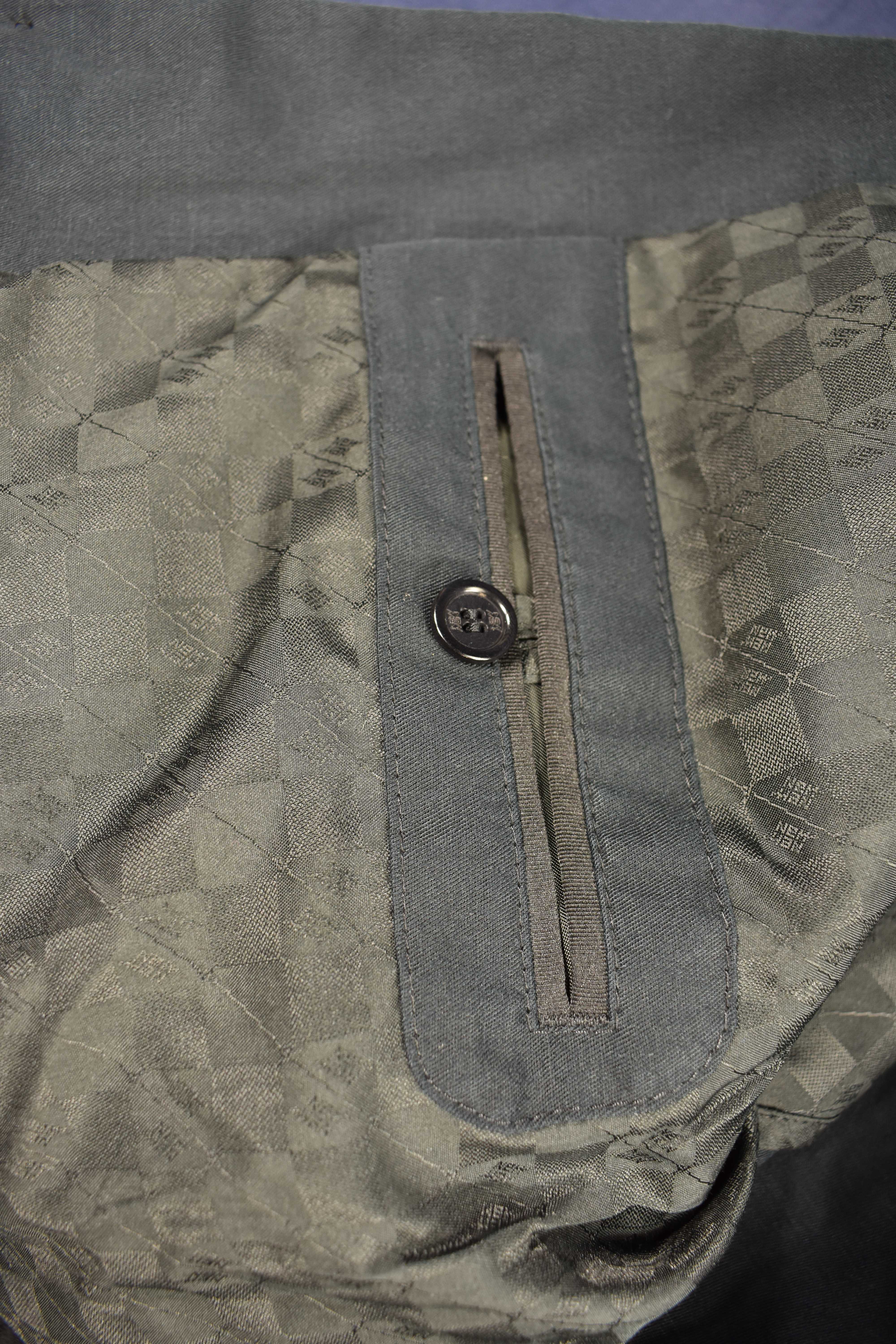 Veste d'été homme " New Man " marine en coton et polyester taille 52, 4, poches dont 2 poches intérieures boutonnées.  - Vue 8 - 