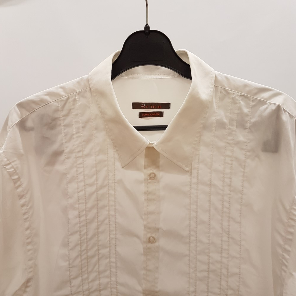 Voir photo 4 de Chemise de fête blanche - BRICE - Taille 6 (3XL ESTIME) Chemise de fête blanche - BRICE - Taille 6 (3XL ESTIME) Très bon état - Vue 4 -