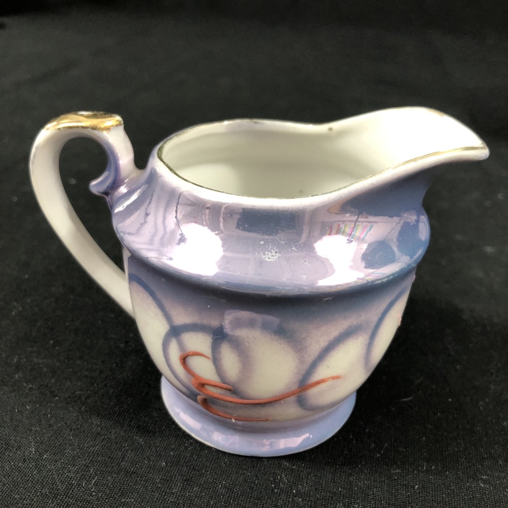 Service à thé en porcelaine fine du japon avec Geisha girl au fond de la tasse - Bon état - Photo 8