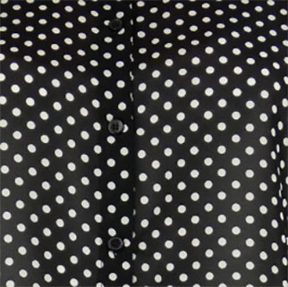 Blouse noire à pois blancs - femme - Only - taille 38 - Photo 3