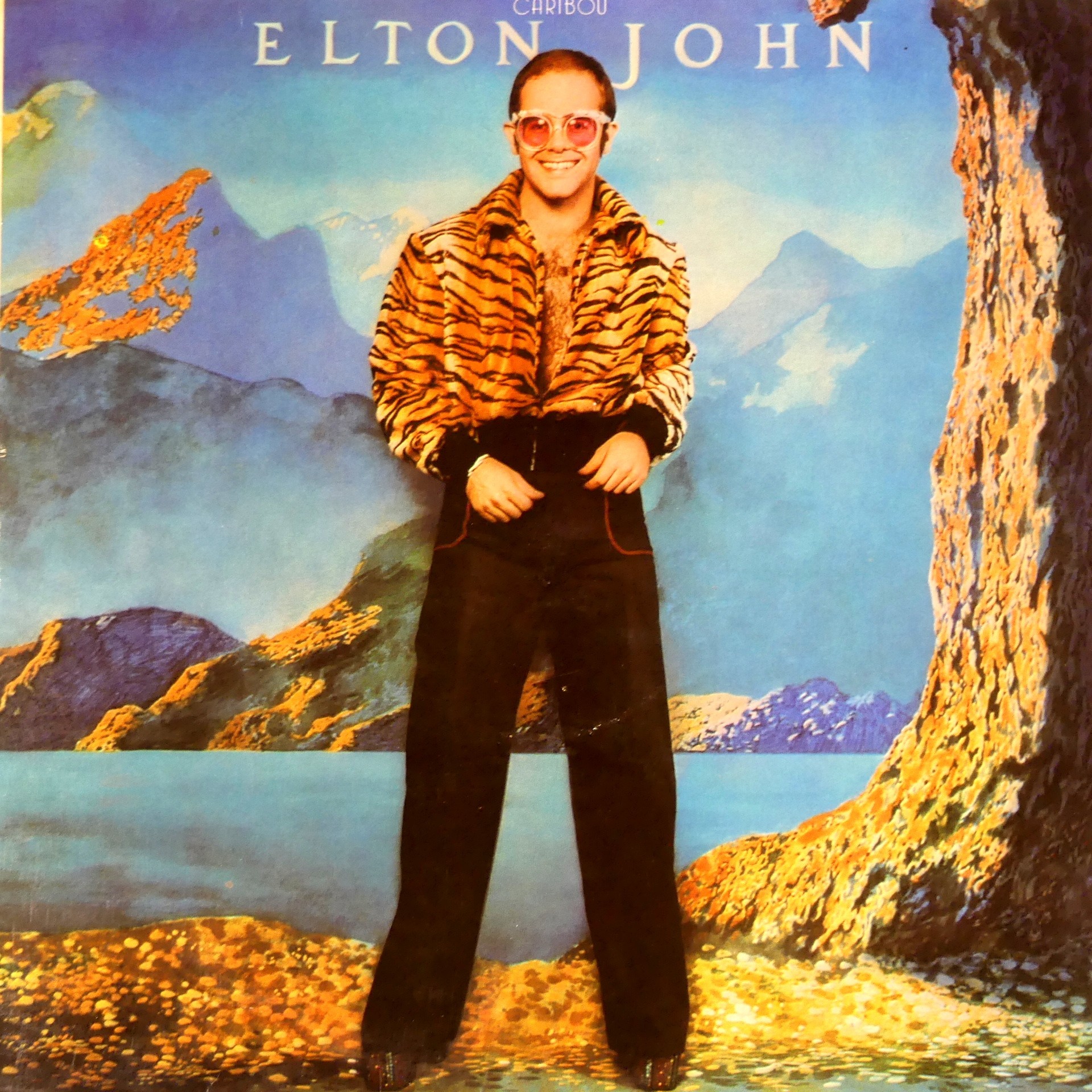 Vinyle - Elton John - Caribou - 1974 Bon état -  reconditionné disponible sur Label Emmaüs