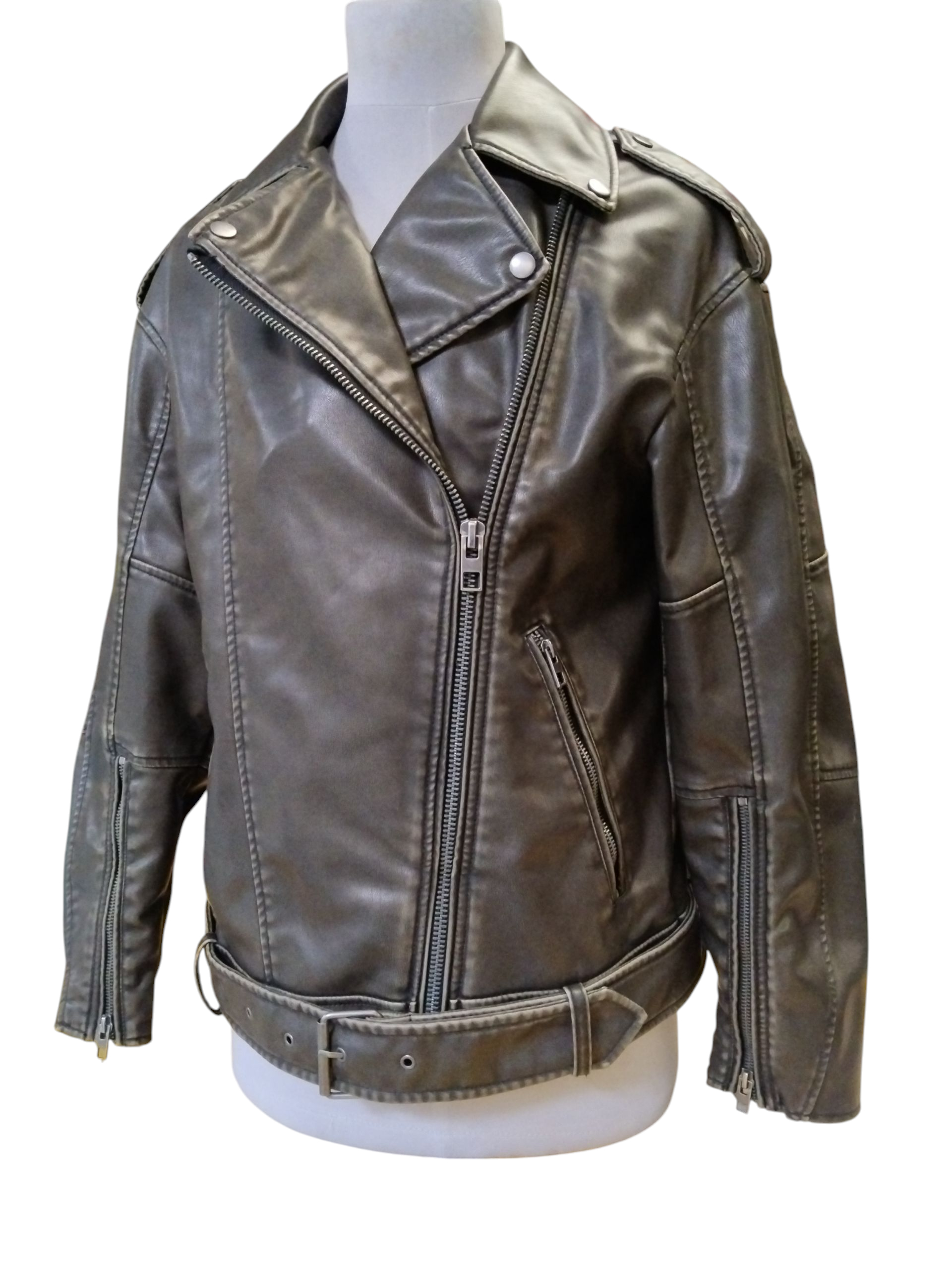 Veste en Simili cuir ZARA - Photo 1
