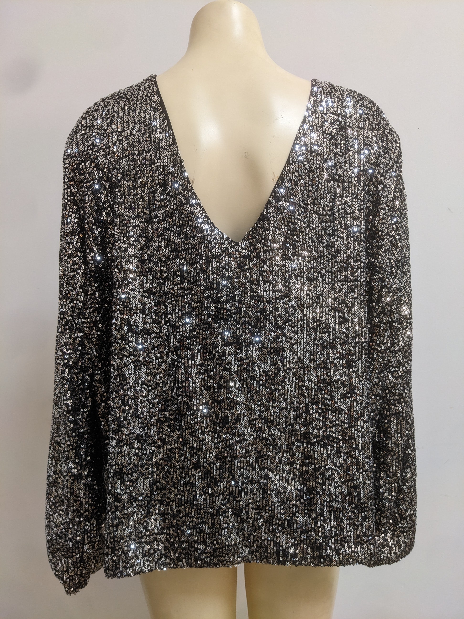 Blouse à sequins 54 - 56 Comme neuf - Vue 4 - 