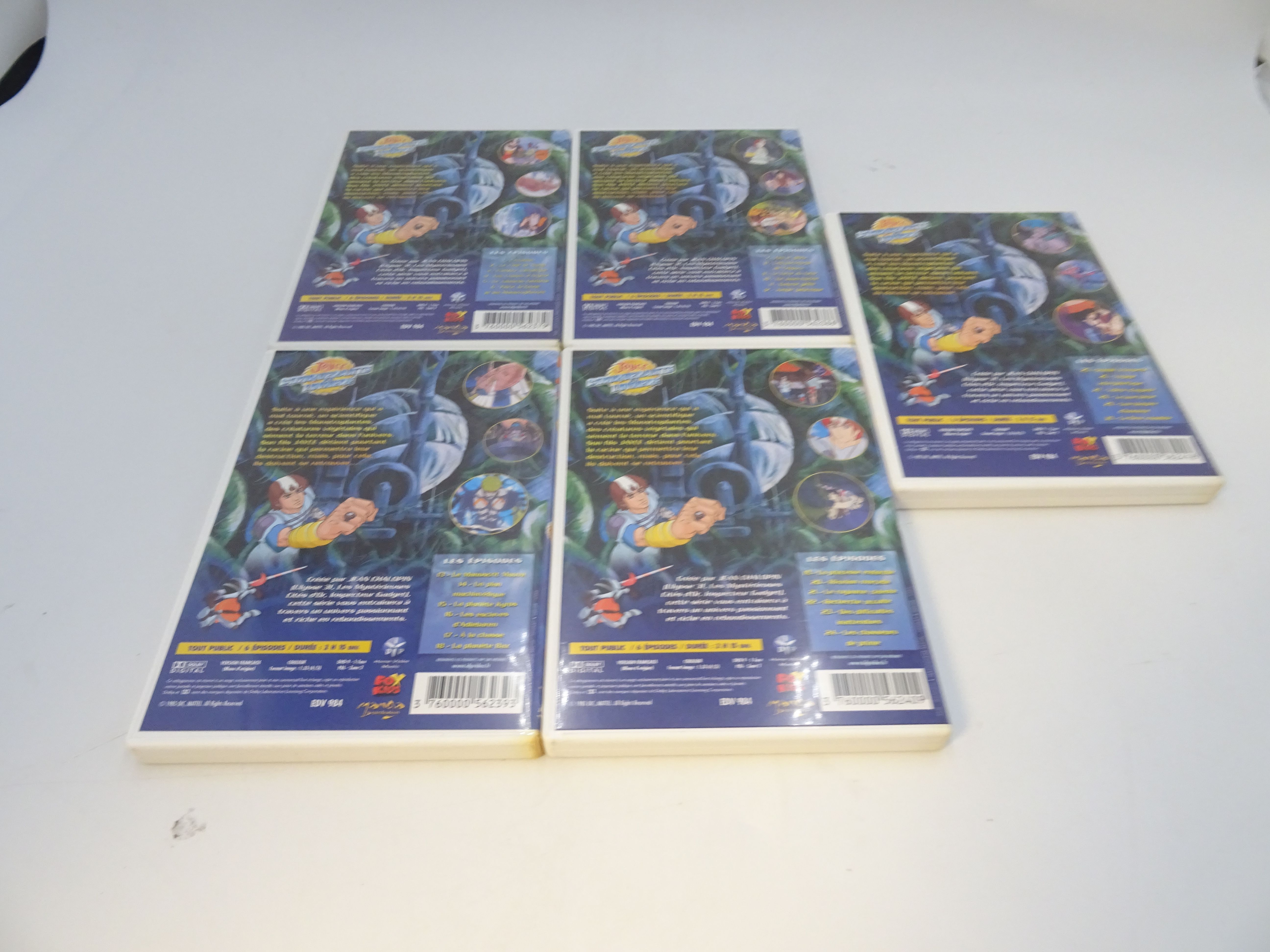 Lot de DVD de dessins animé des années 80' Bon état - Vue 6 - 