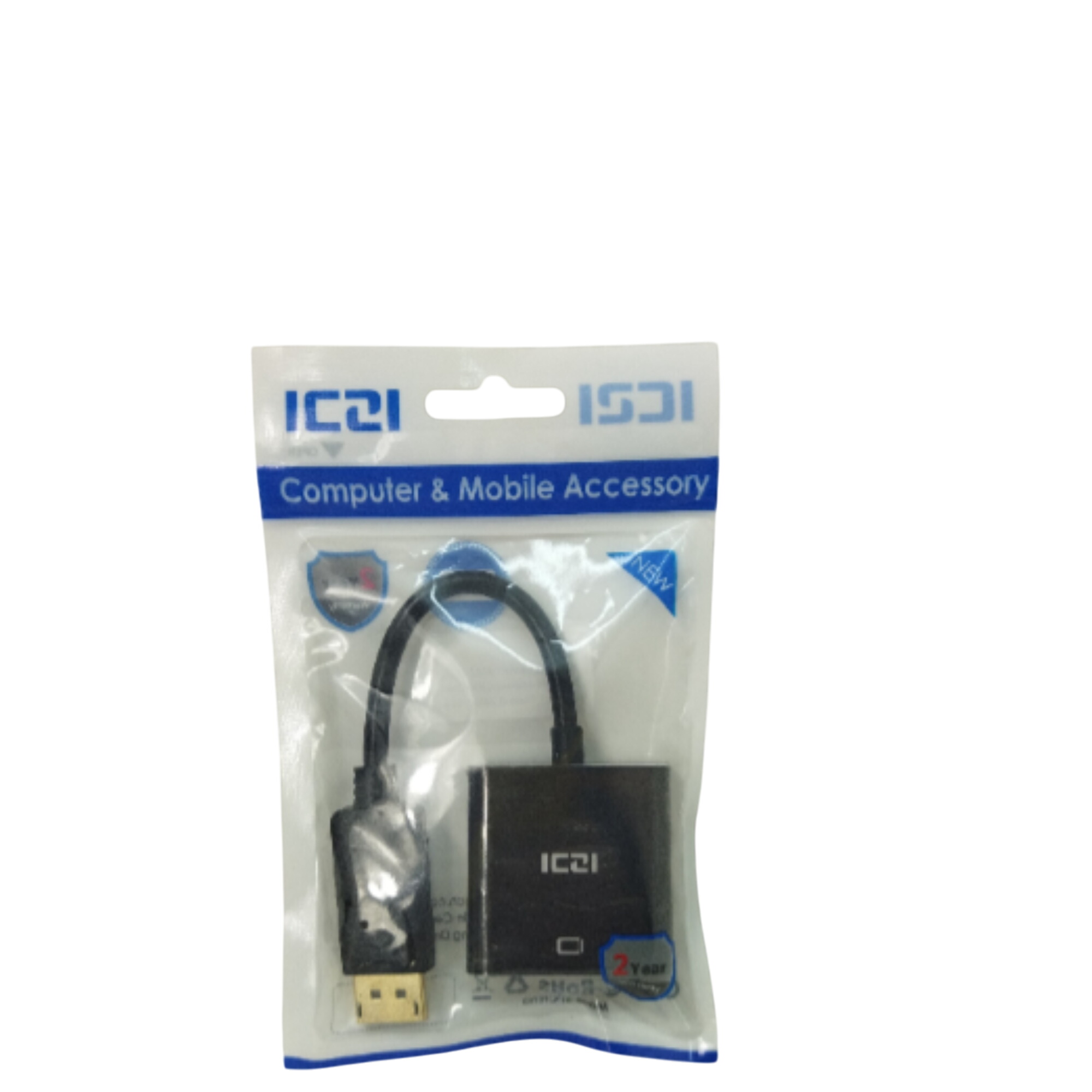 Adaptateur Cable DP DisplayPort Male à VGA Femelle Noir neuf - Photo 0