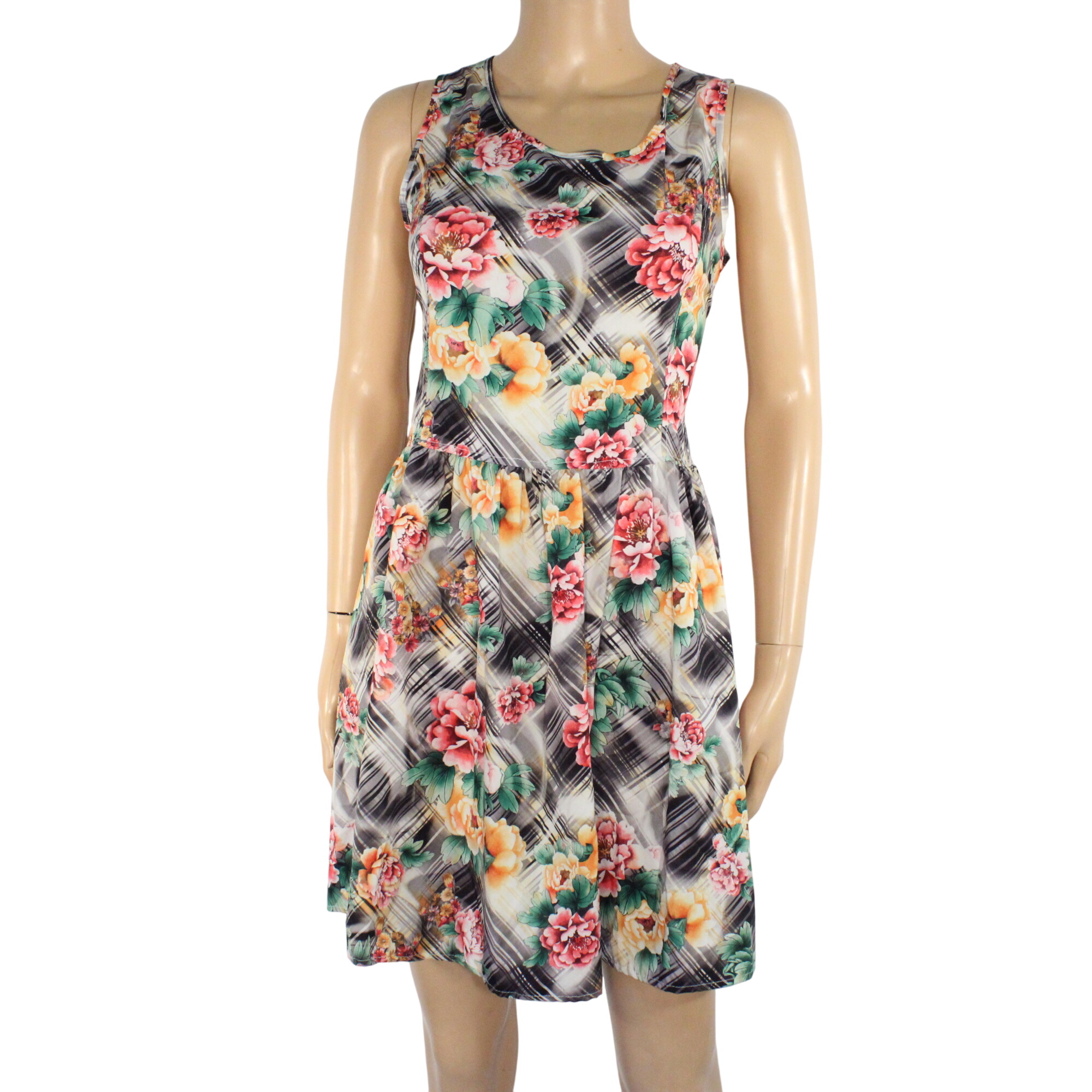 Robe Courte Fleurie Taille Estime S - Label Emmaus - Modalova