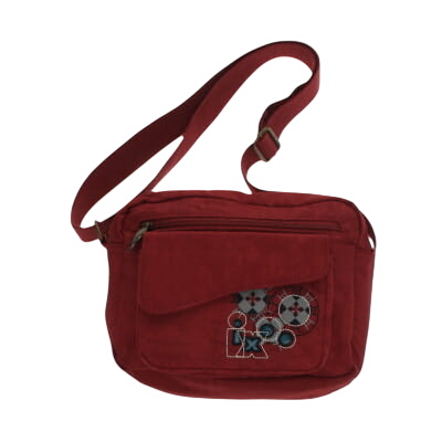 Acheter Sac à main bordeaux - Femme - Dimensions 28 cm / 22 cm / 12 cm - 10,90 € Sac à main bordeaux - Femme - Dimensions 28 cm / 22 cm / 12 cm - reconditionné disponible sur Label Emmaüs