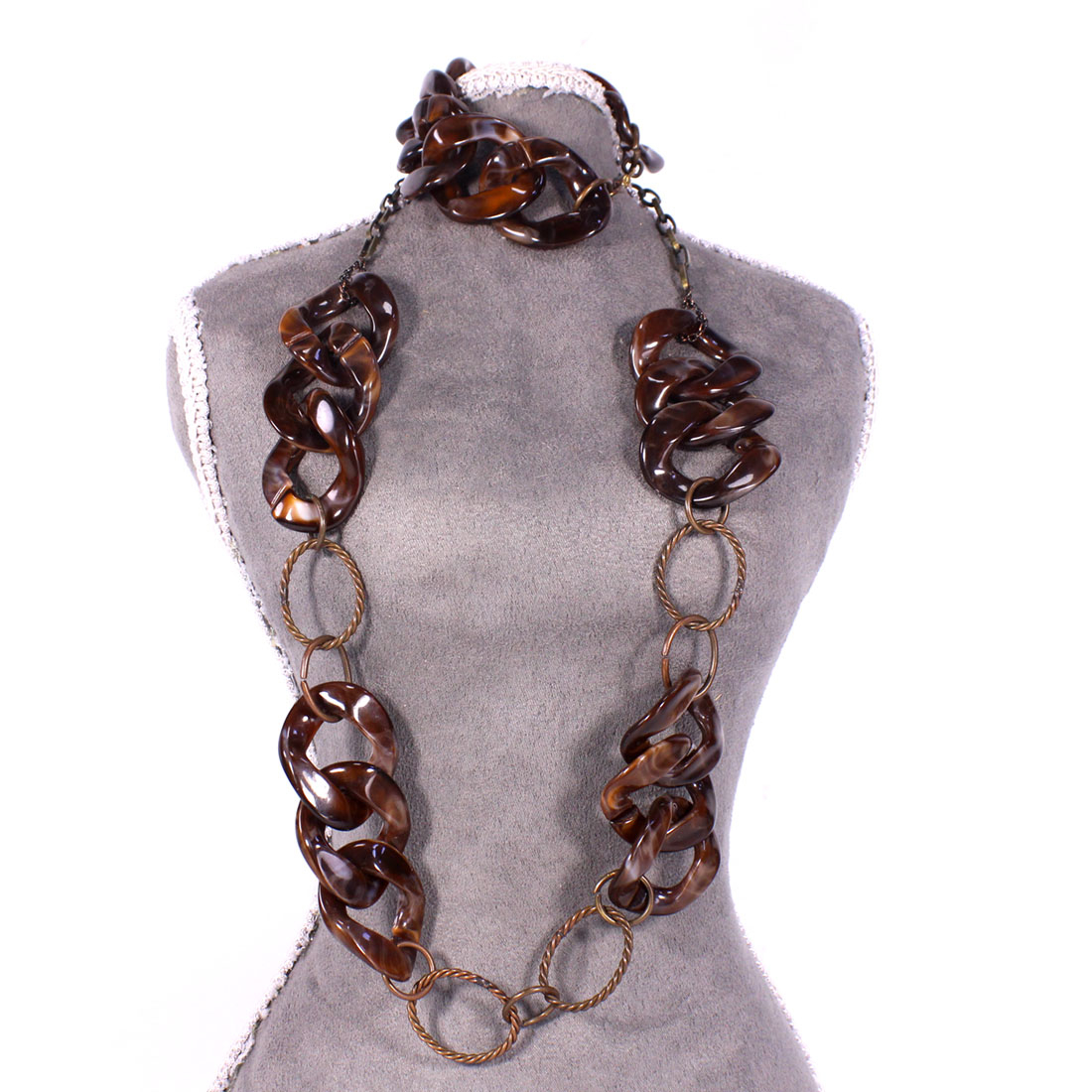 Parure imitation écaille Bon état - Vue 2 - 