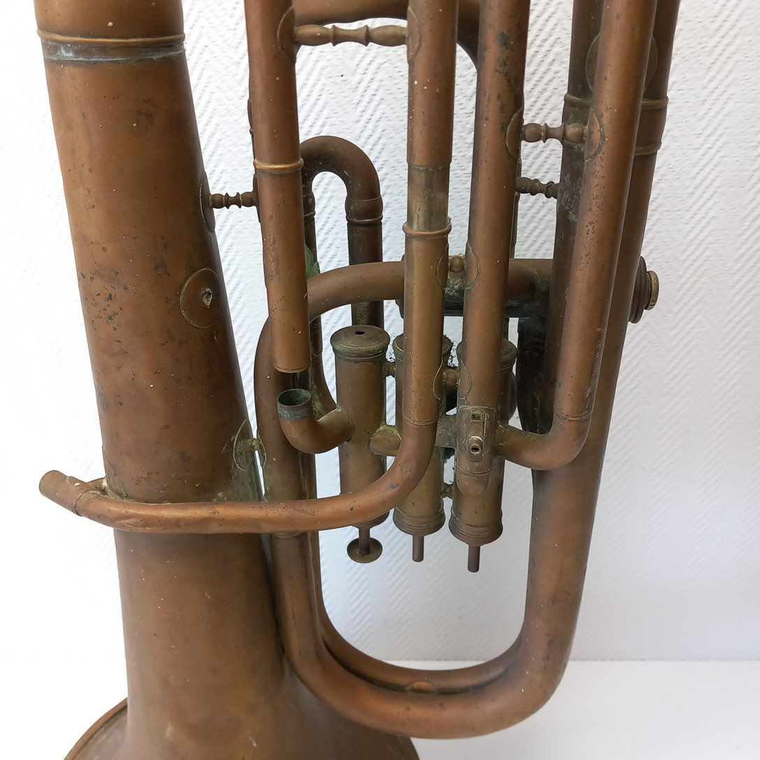 Cornet à Piston Ancien de Pélisson Frères C  État correct - Vue 18 - 