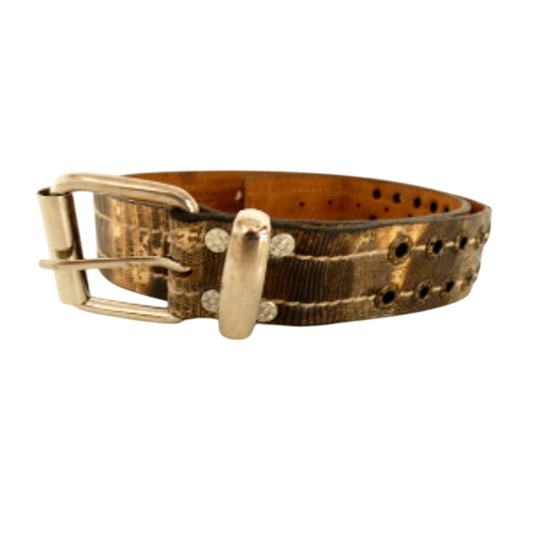 Acheter Ceinture Fausto Colato Iguana 104 cm - 48,00 € Ceinture Fausto Colato Iguana 104 cm - reconditionné disponible sur Label Emmaüs