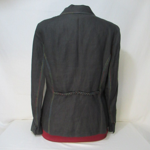 HF88 - Veste en lin - Christine Laure - Taille 46 Bon état - Vue 2 - 