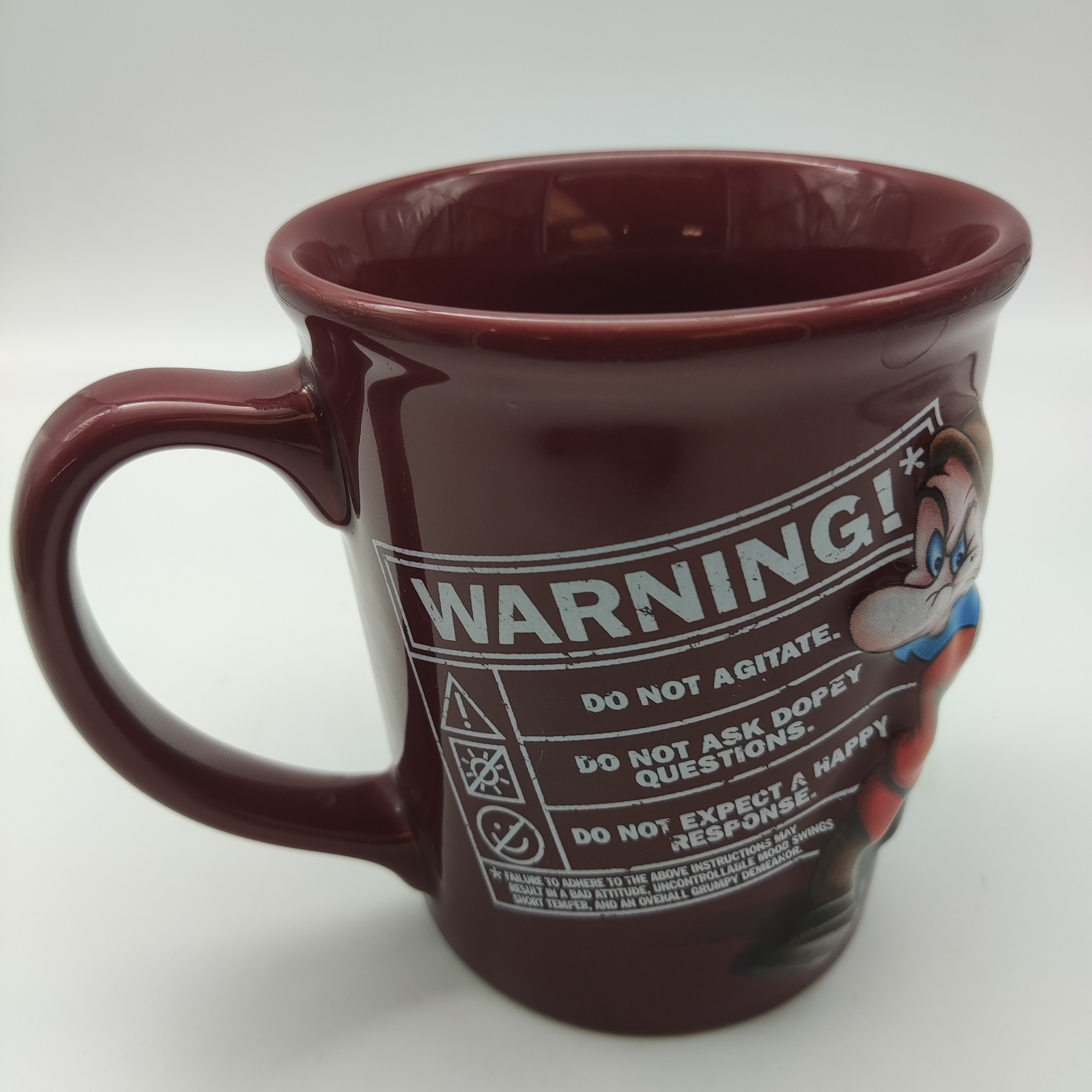 Mug haut céramique nain Grincheux Disney Comme neuf - Vue 2 - 