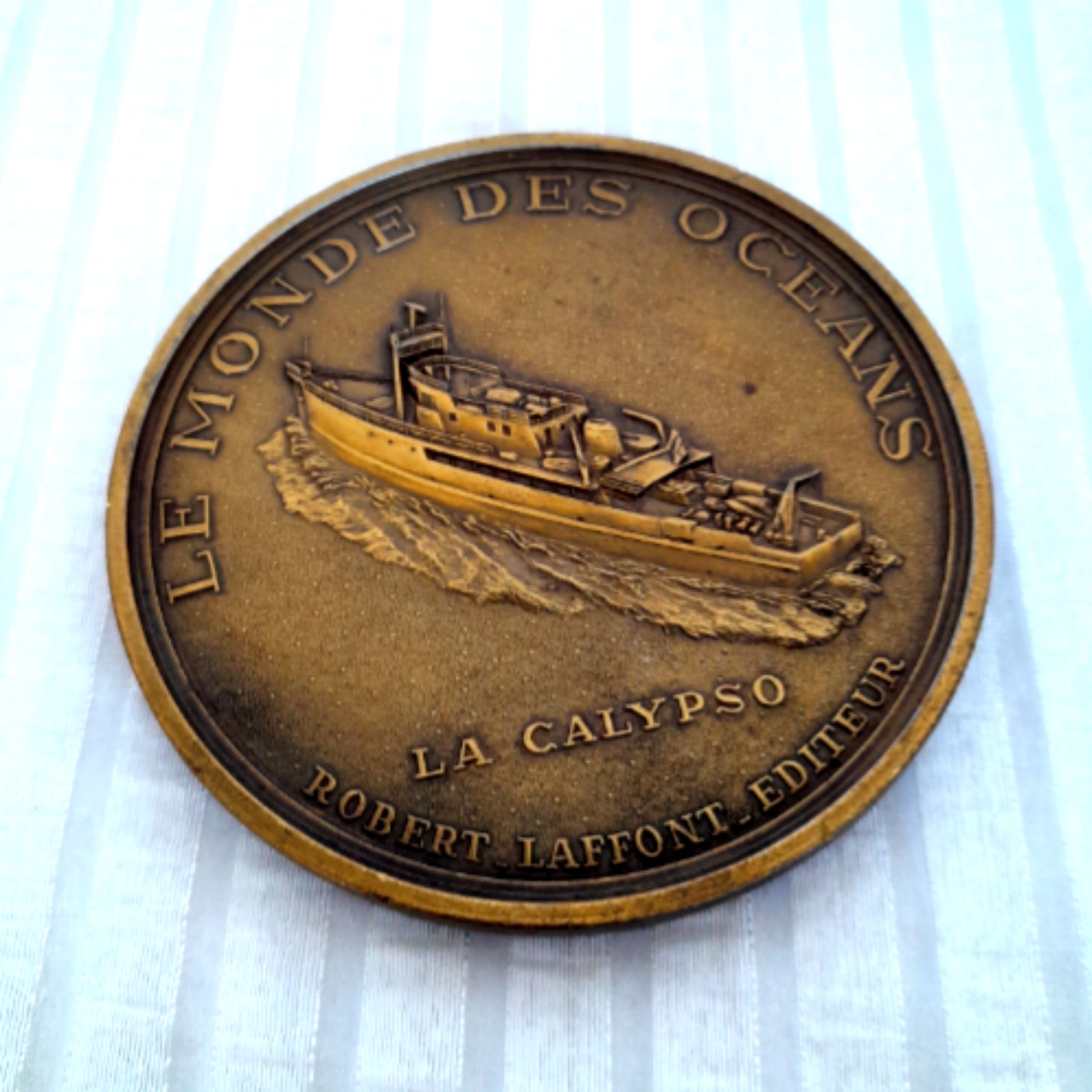 Médaille du Commandant COUSTEAU, et 