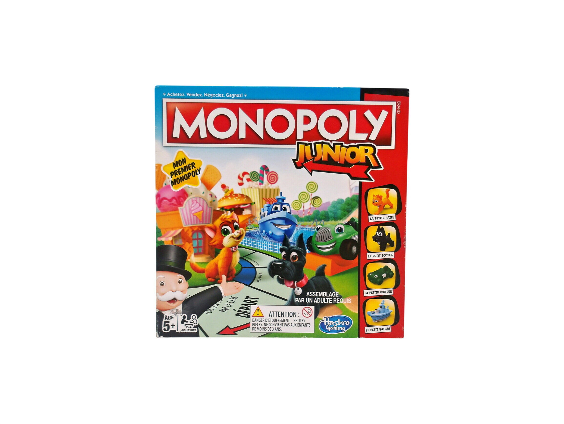 Monopoly Junior- Édition 2016  -  reconditionné disponible sur Label Emmaüs