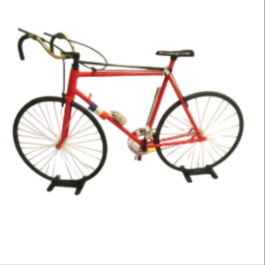 2 Mini-vélos rouge et orange Boule Or et casquette Tour de France  - Vue 2 - 