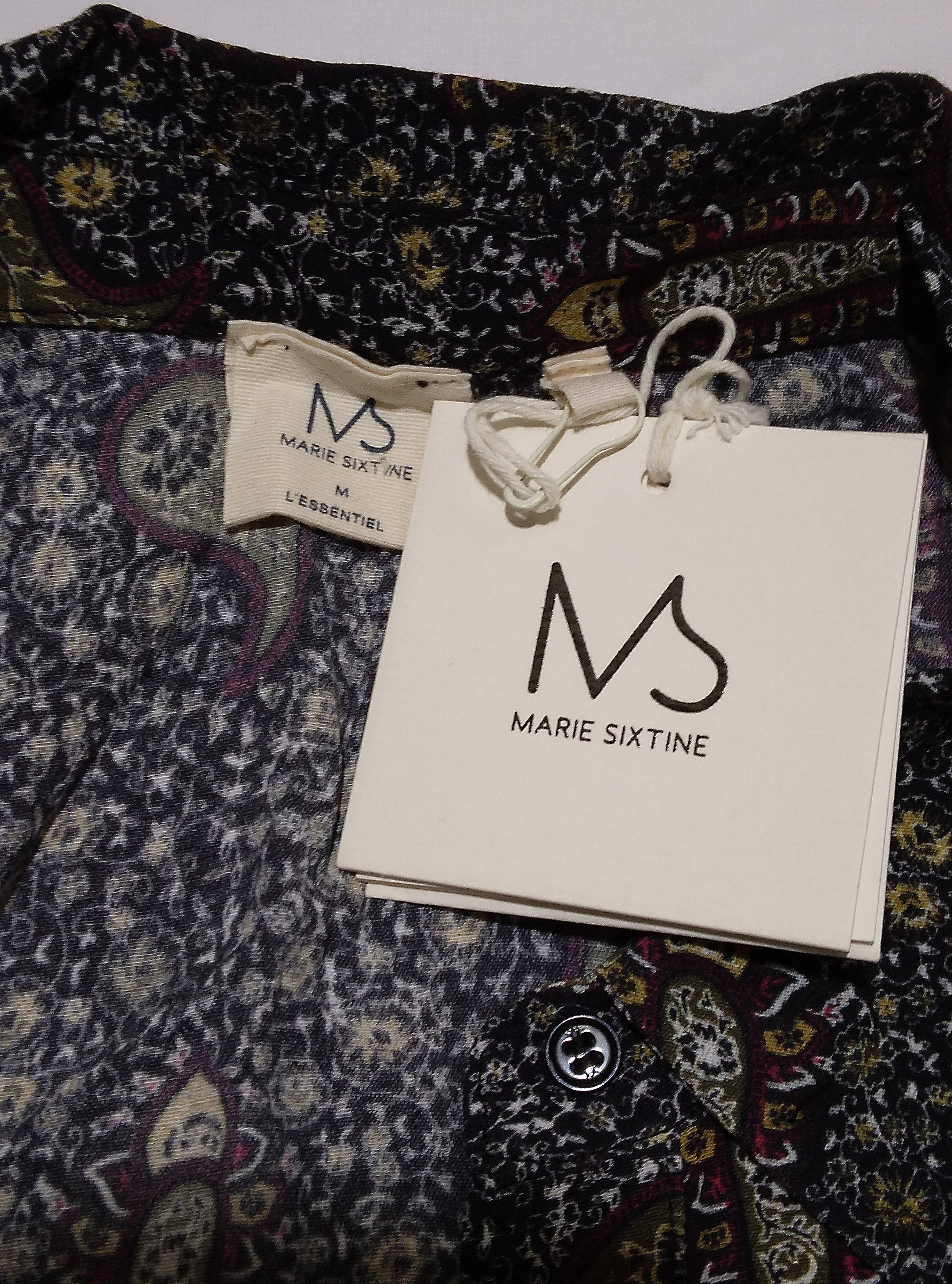 Robe chemise imprimé fleurs multicolore, (Modèle déposés), Marie Sixtine - M Comme neuf - Vue 8 - 