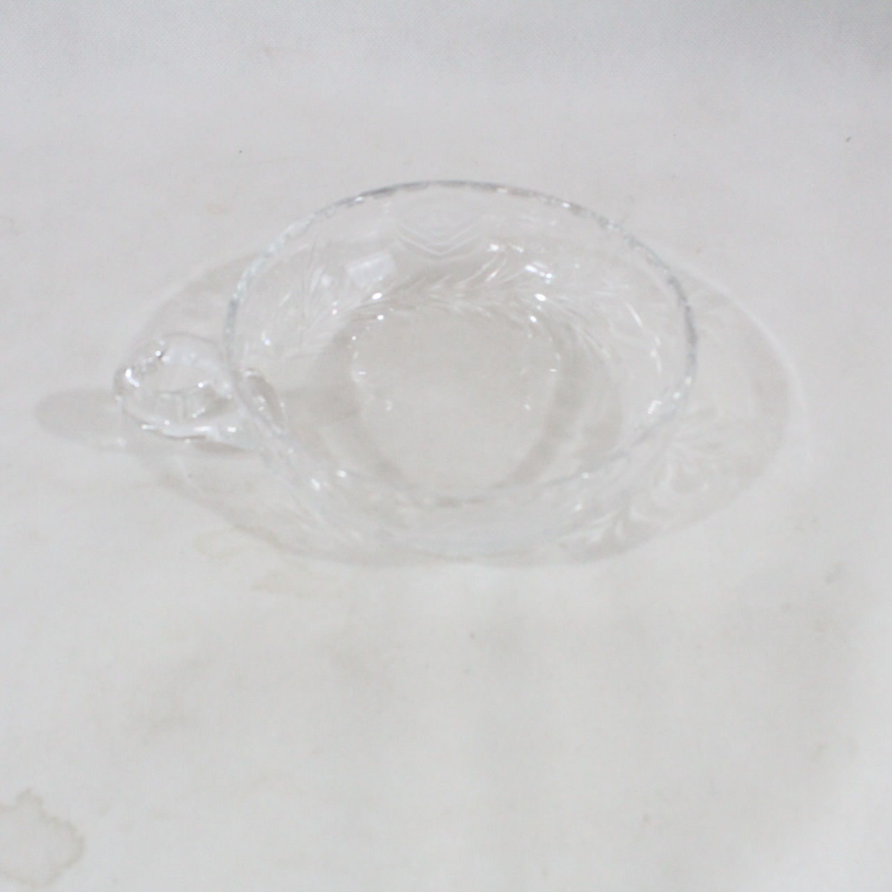 Voir photo 3 de Bonbonnière en cristal Bonbonnière en cristal Bon état - Vue 3 -